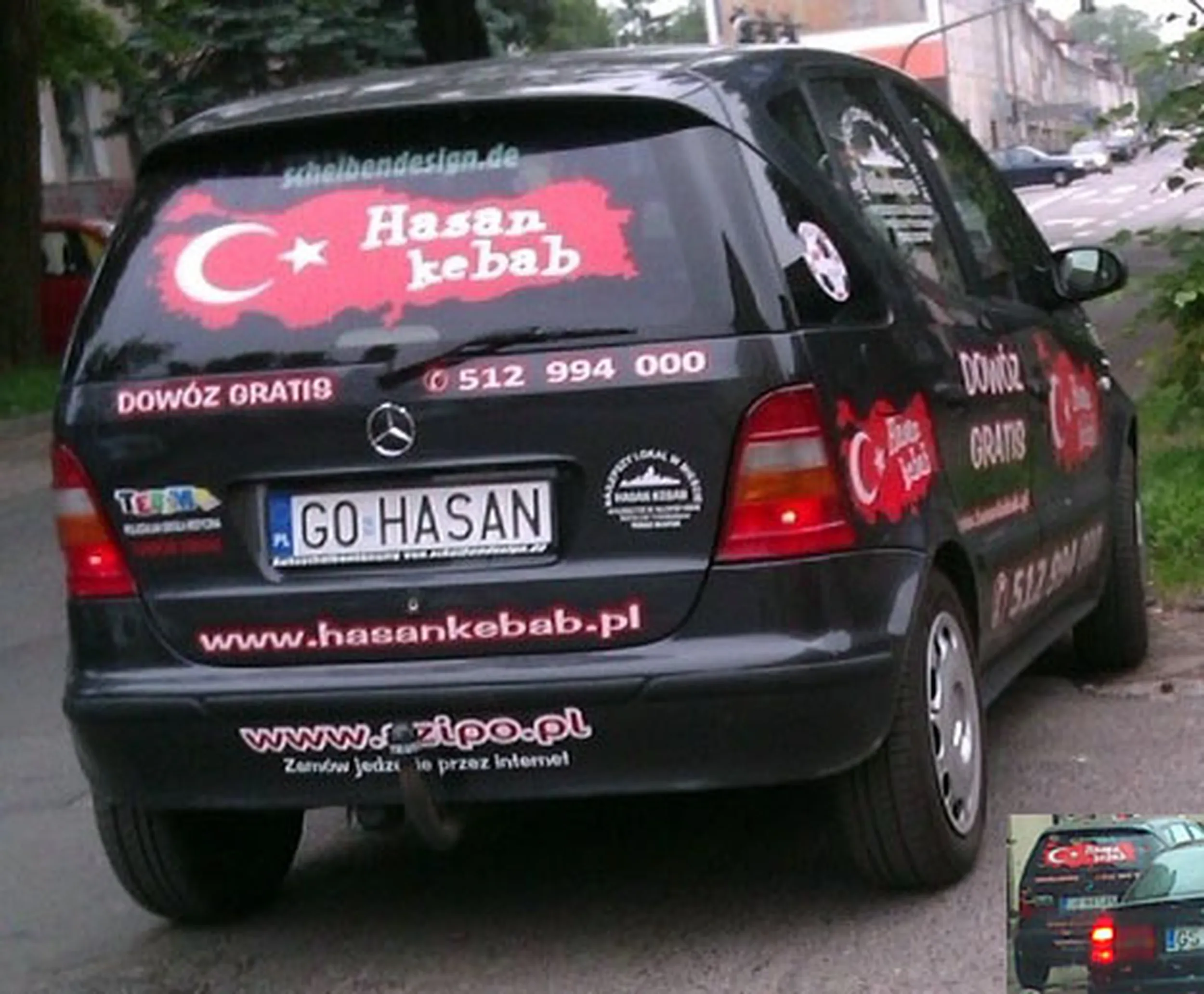 Fajny numer, blacha G0 HASAN