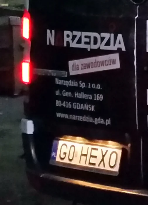 Fajny numer, blacha G0 HEXO