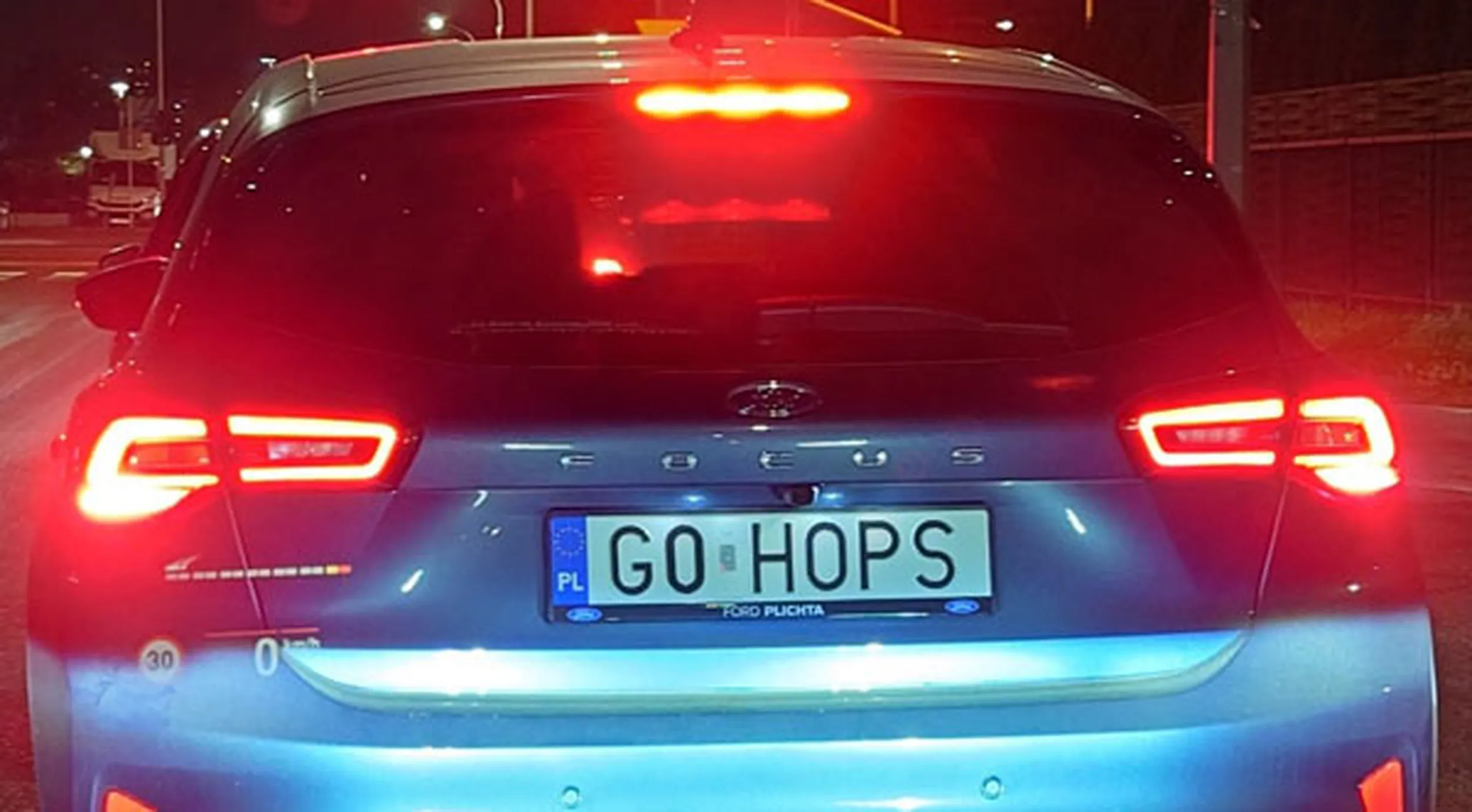 Fajny numer, blacha G0 HOPS