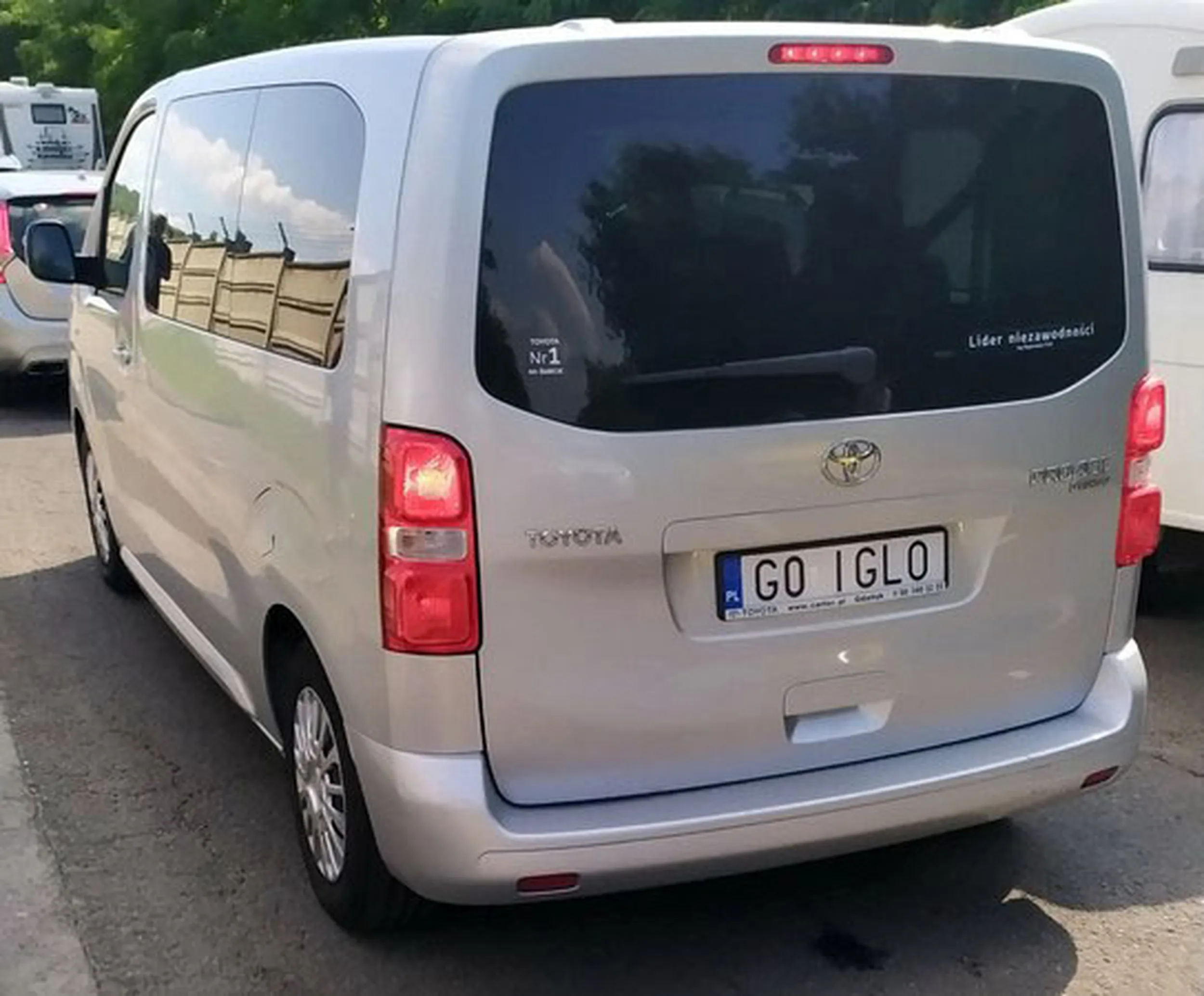 Fajny numer, blacha G0 IGLO