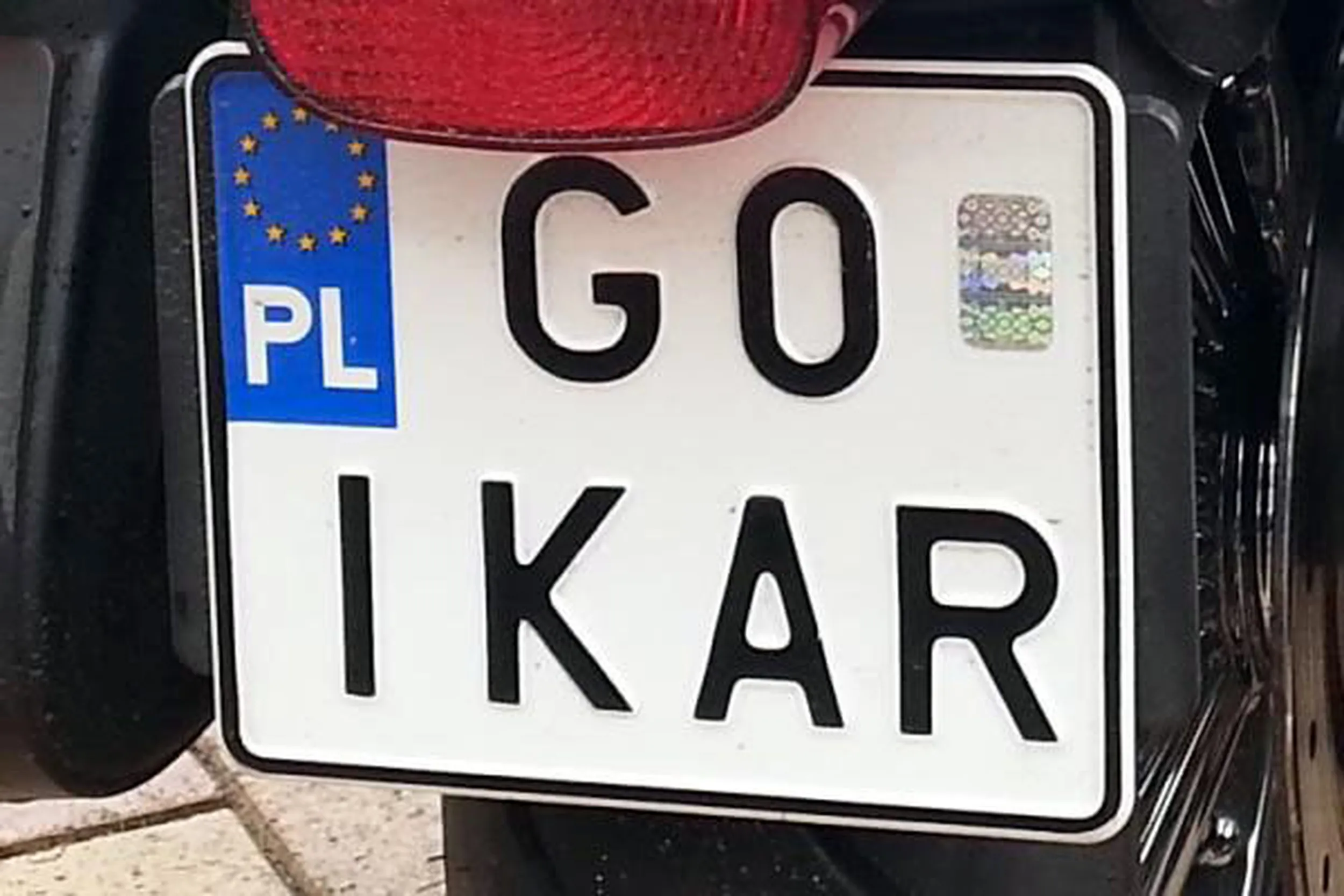 Fajny numer, blacha G0 IKAR