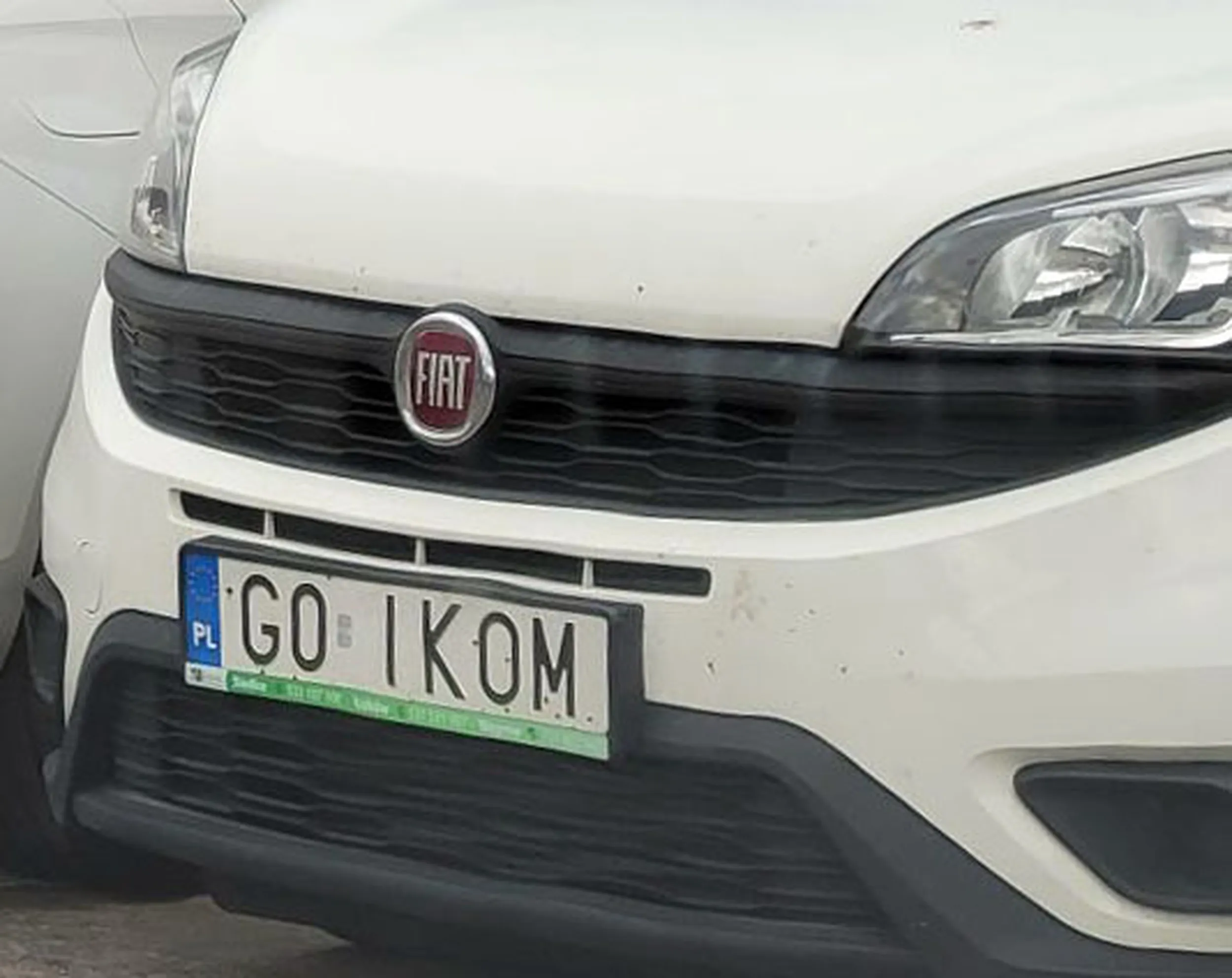 Fajny numer, blacha G0 IKOM