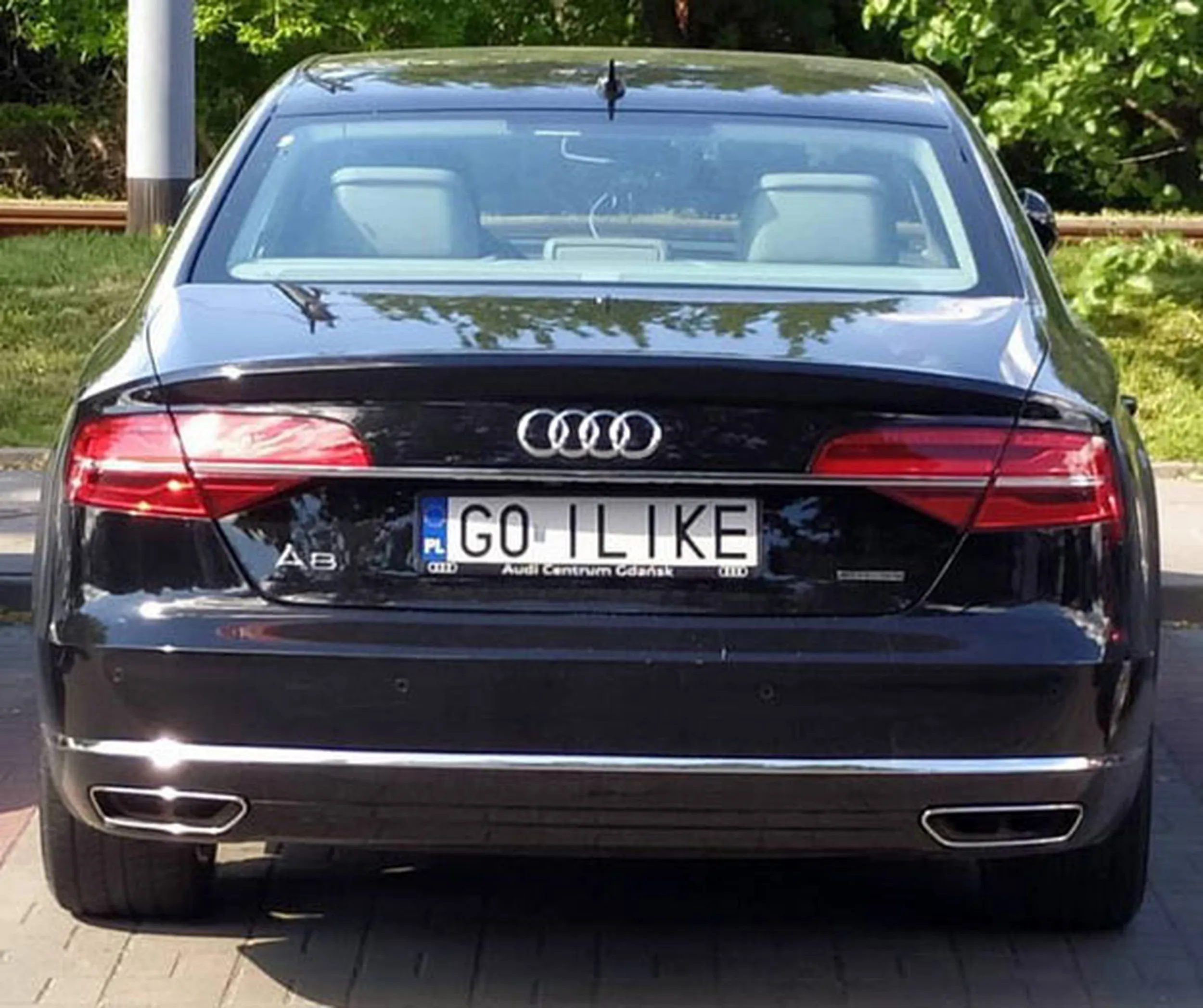 Fajny numer, blacha G0 ILIKE