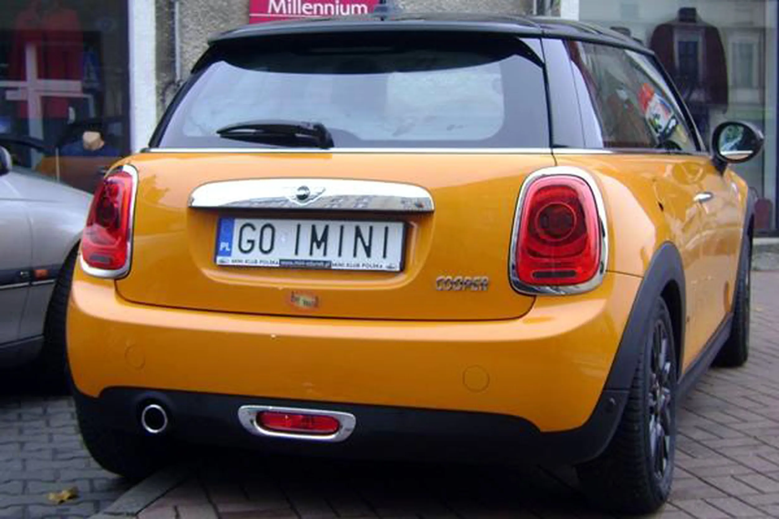 Fajny numer, blacha G0 IMINI