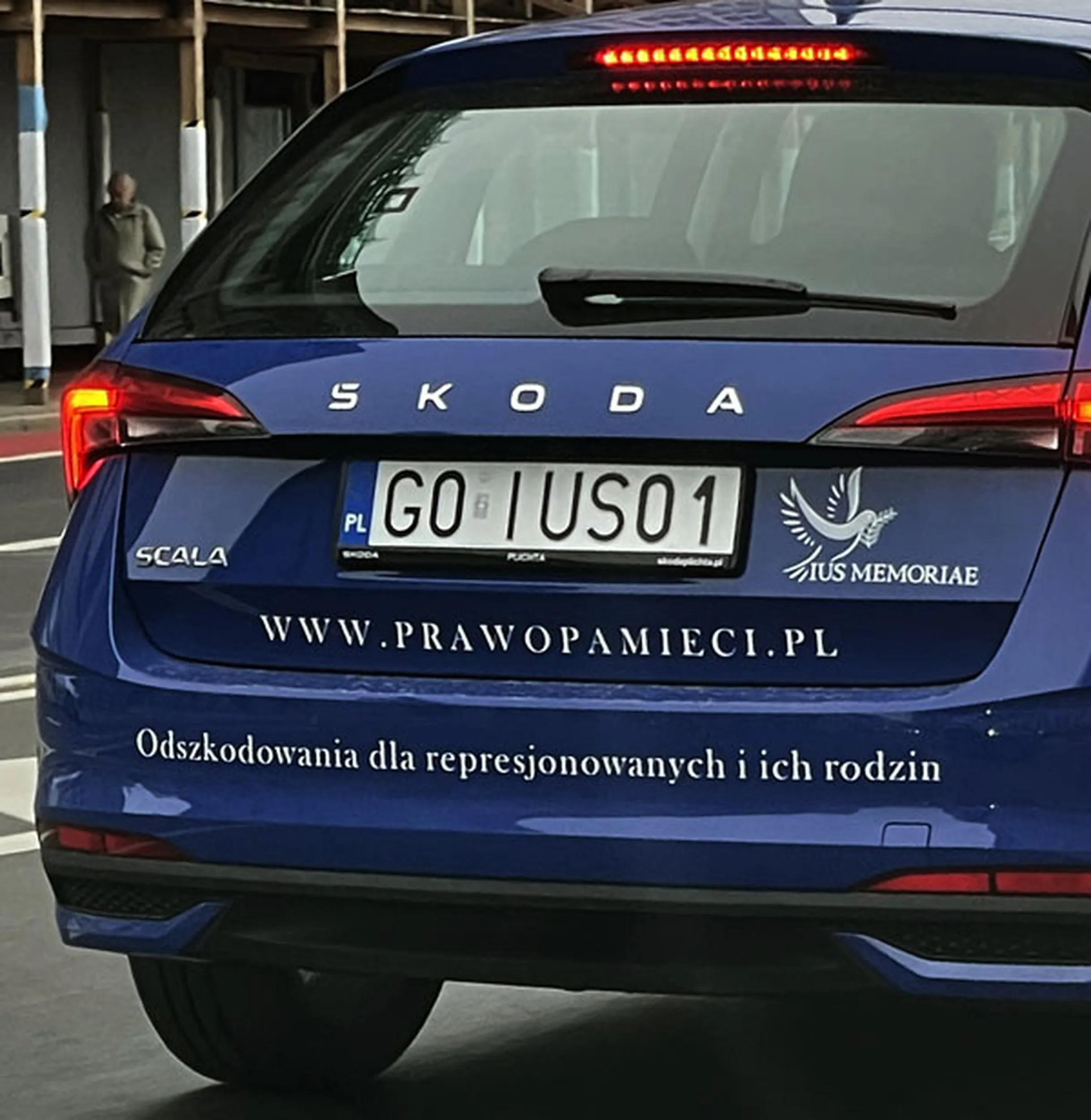 Fajny numer, blacha G0 IUS01