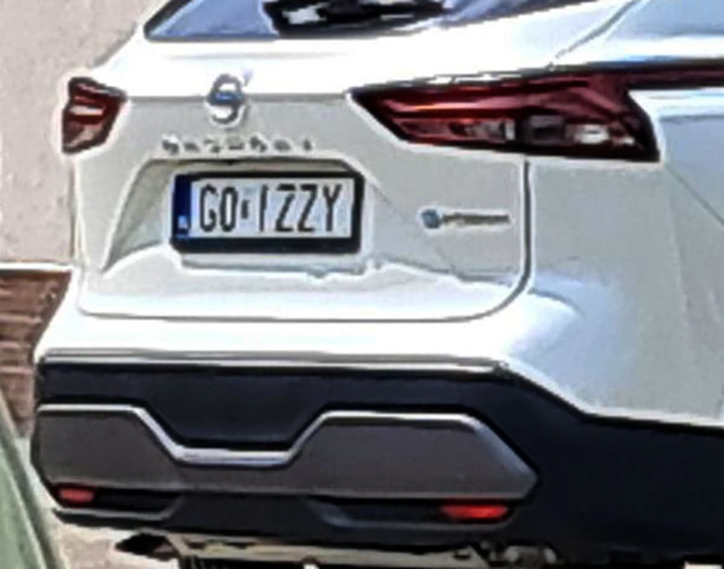 Fajny numer, blacha G0 IZZY