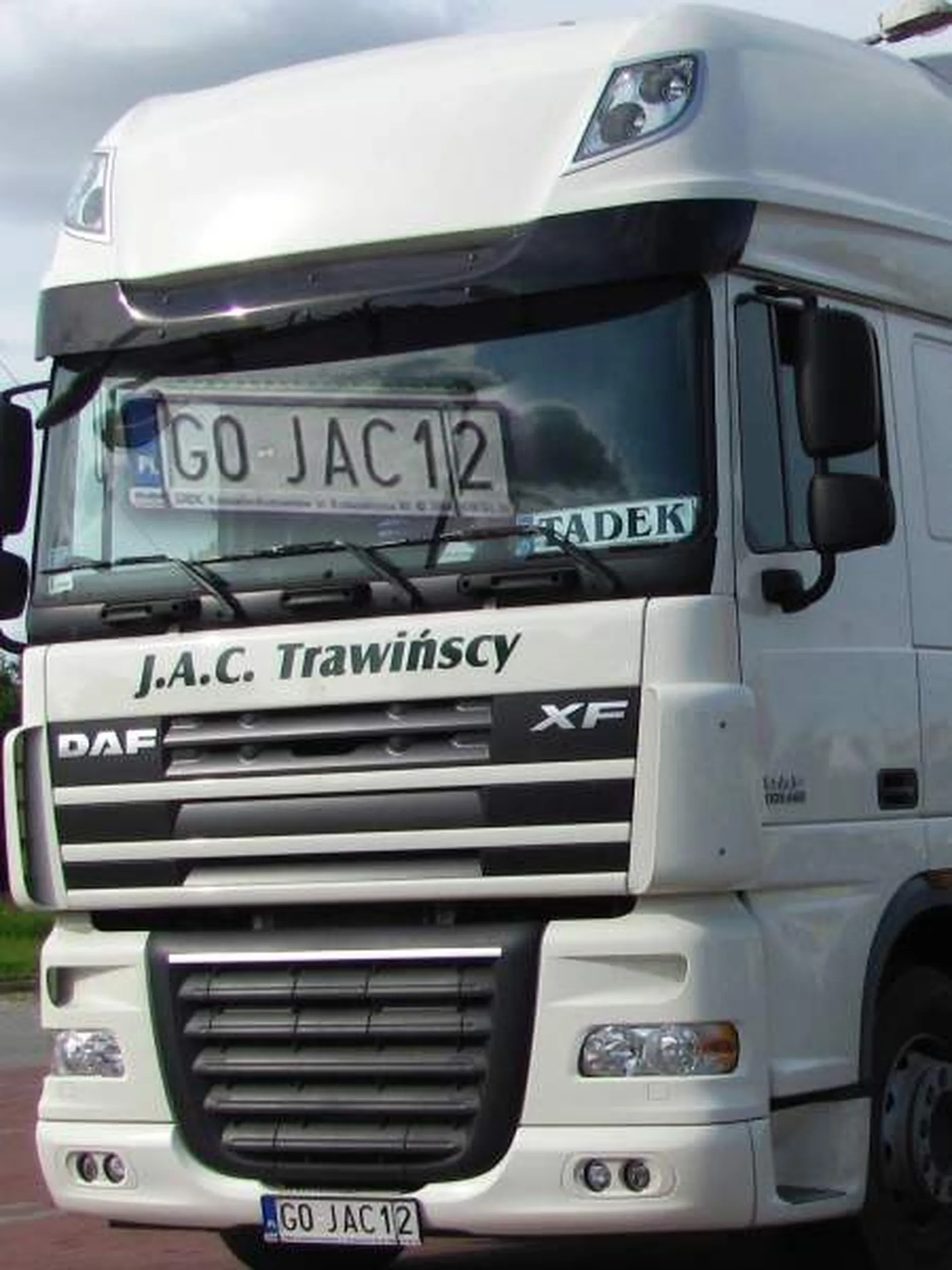 Fajny numer, blacha G0 JAC12