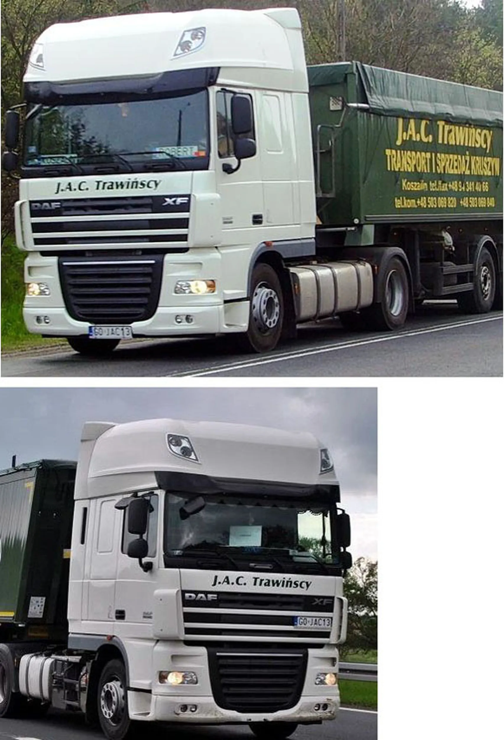 Fajny numer, blacha G0 JAC13