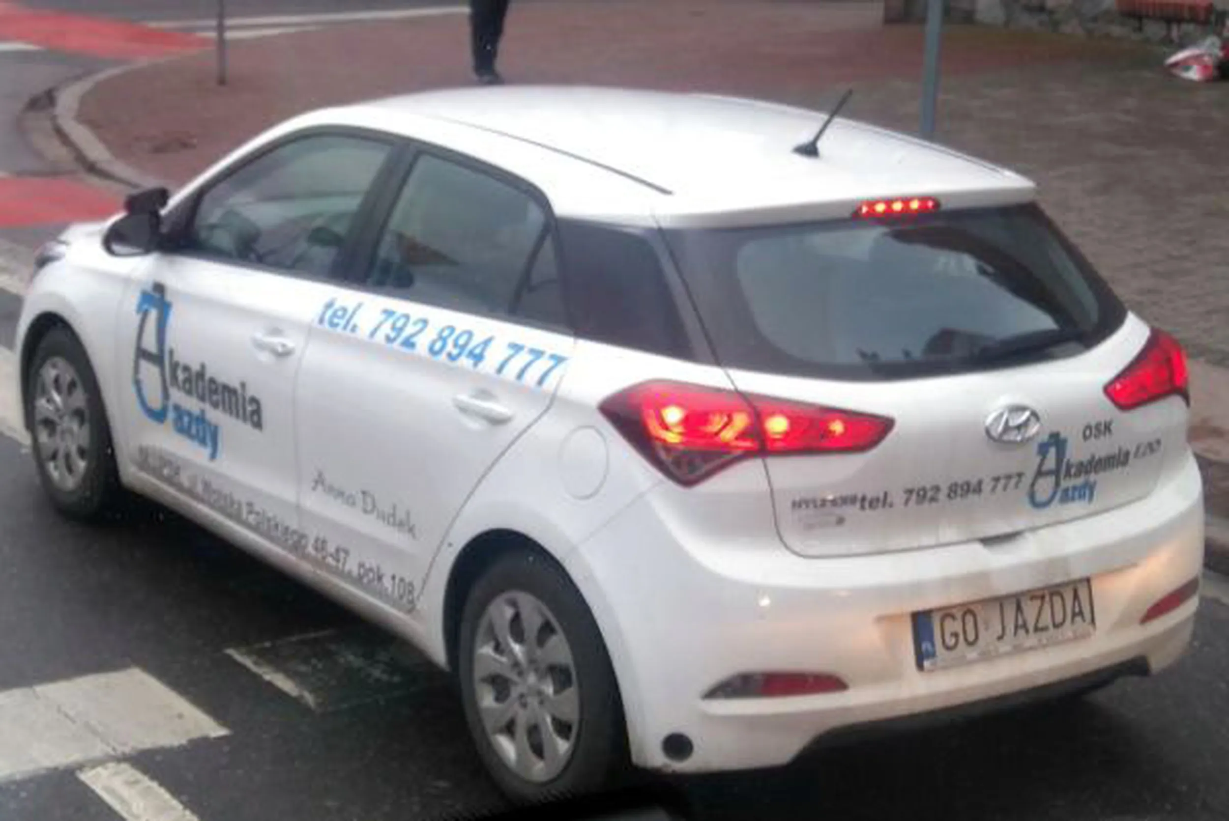 Fajny numer, blacha G0 JAZDA