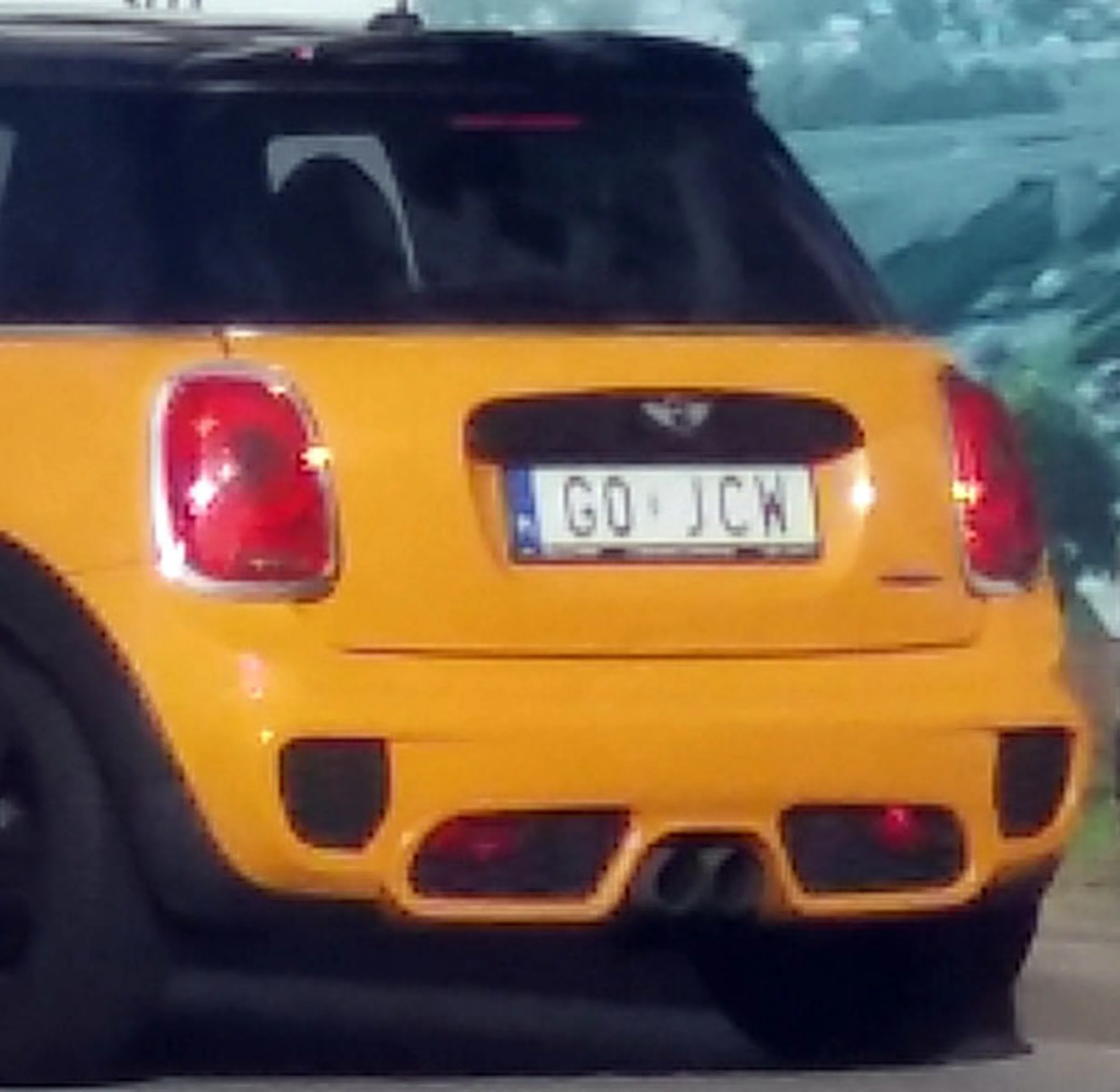 Fajny numer, blacha G0 JCW