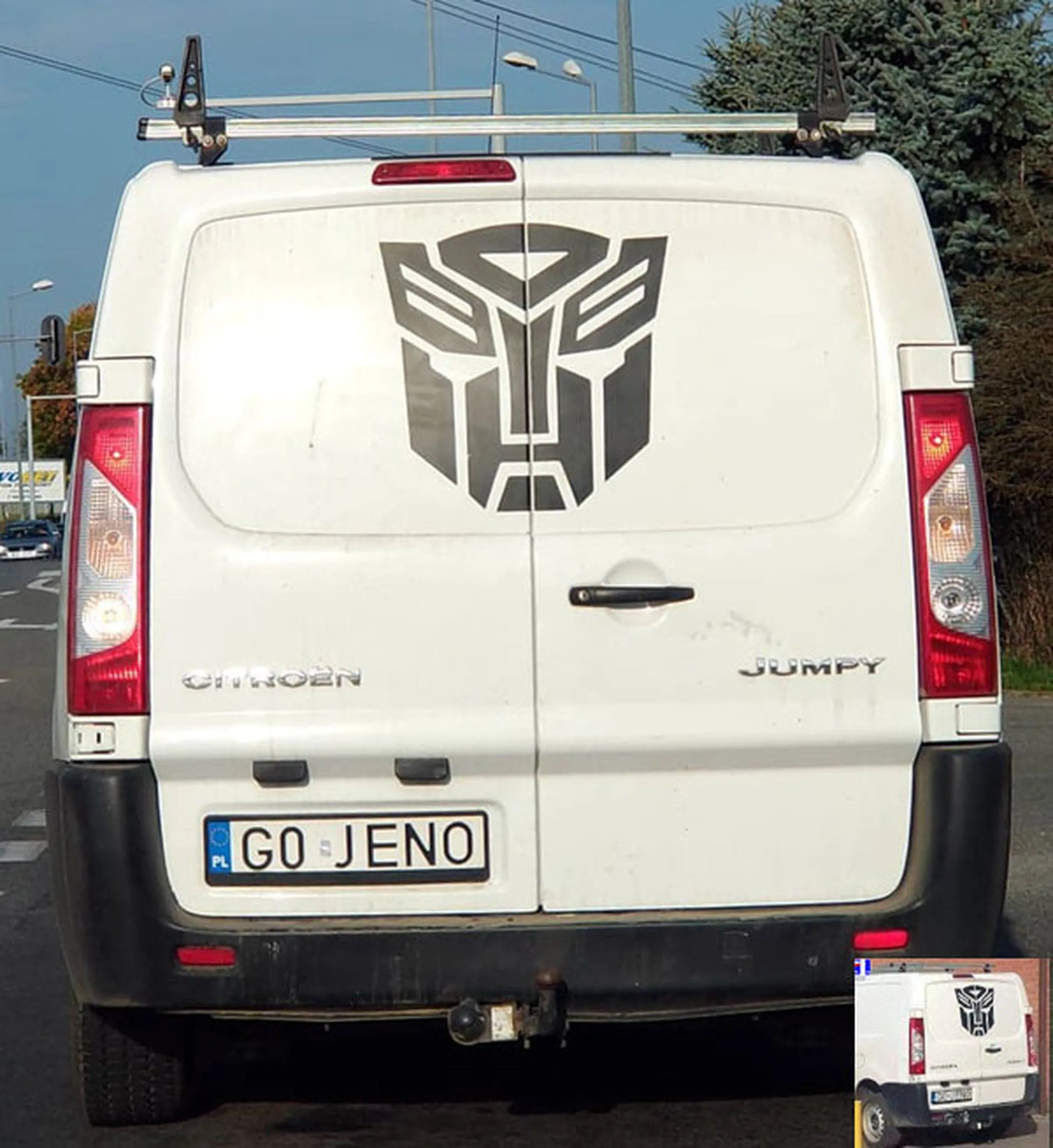 Fajny numer, blacha G0 JENO