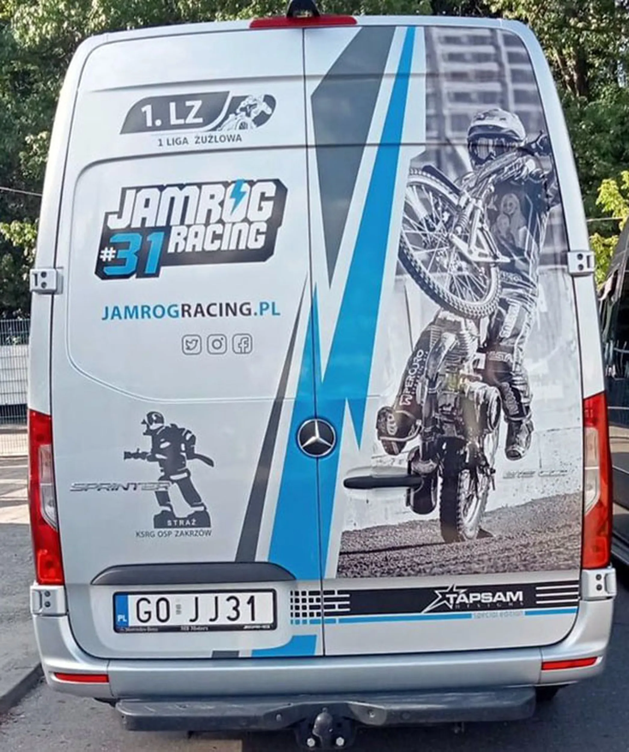 Fajny numer, blacha G0 JJ31