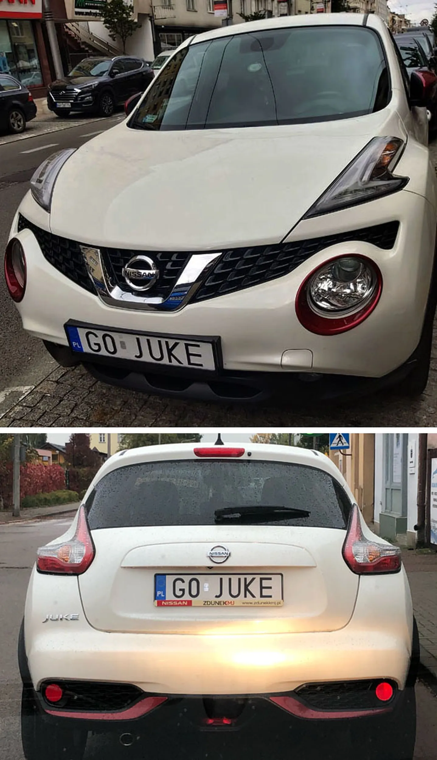 Fajny numer, blacha G0 JUKE