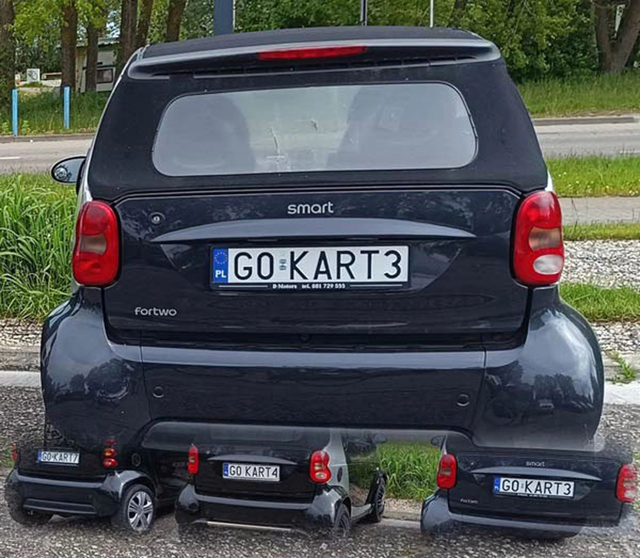 Fajny numer, blacha G0 KART3