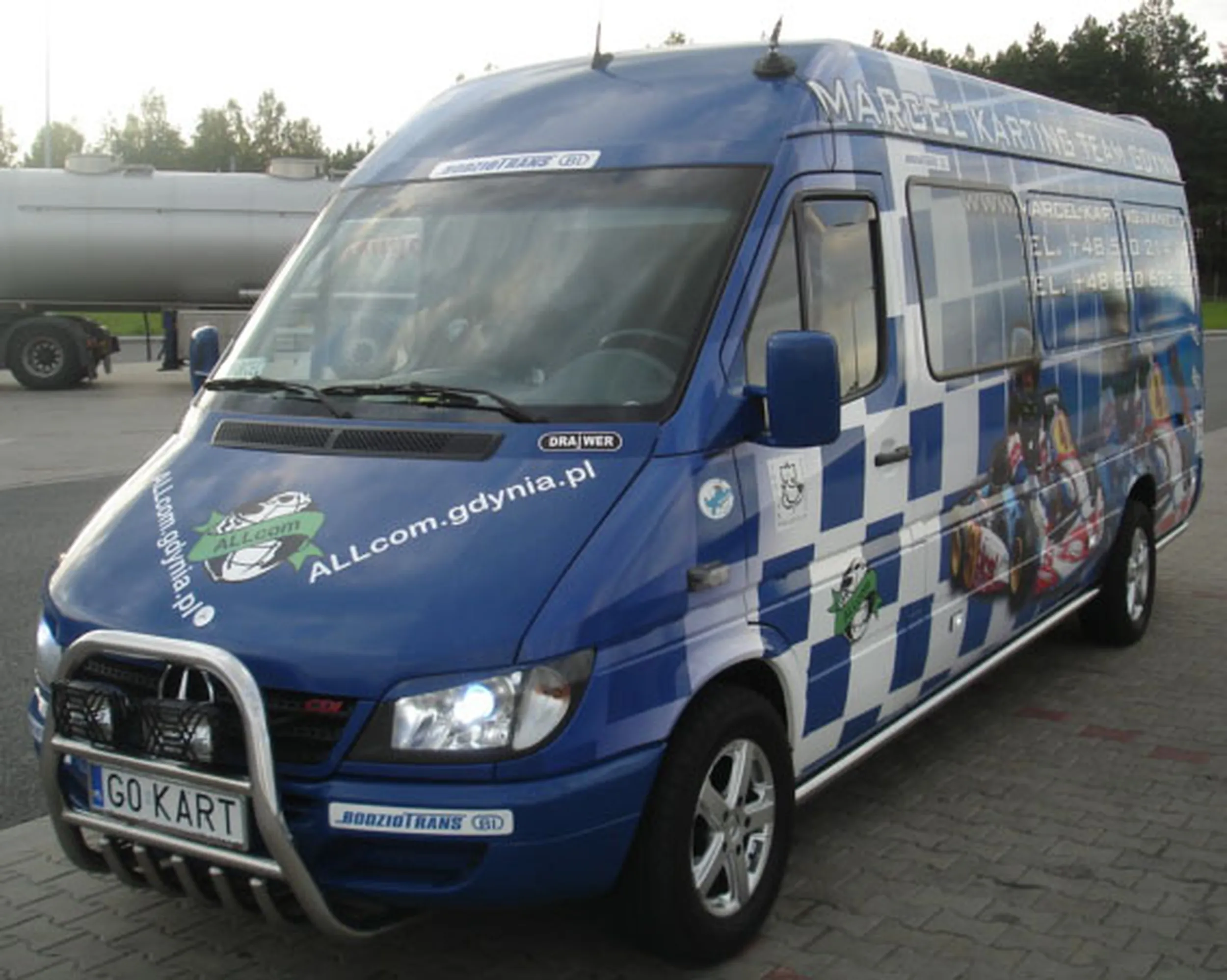 Fajny numer, blacha G0 KART