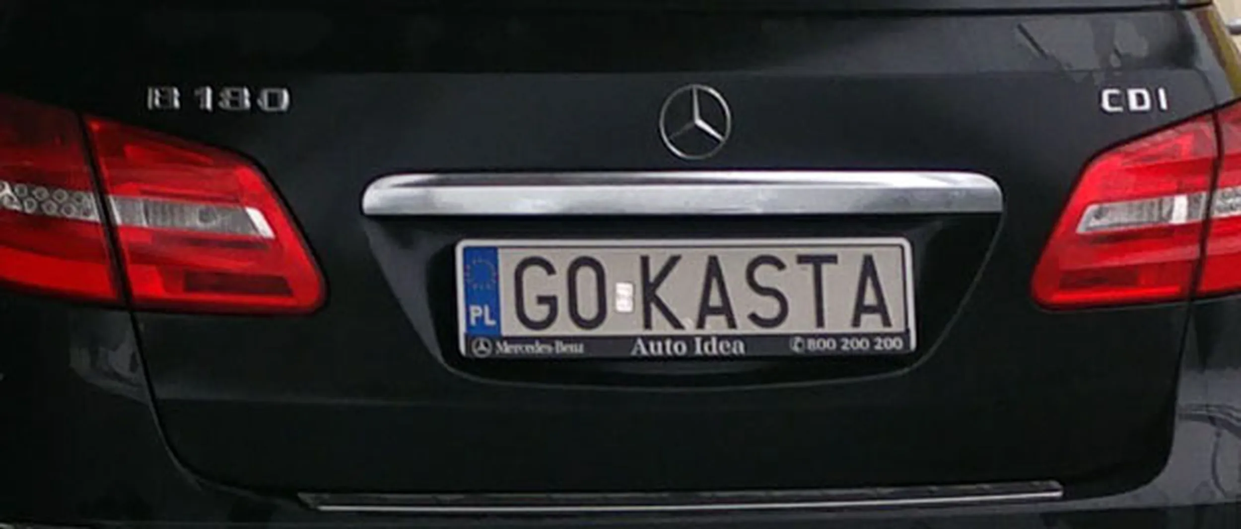 Fajny numer, blacha G0 KASTA