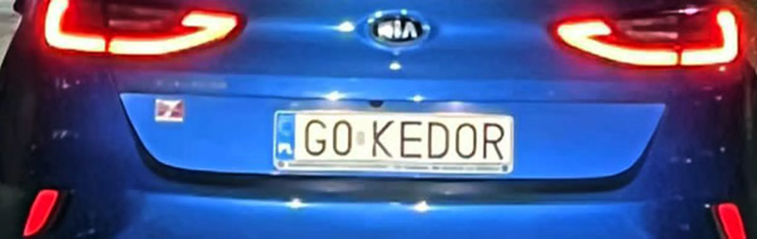 Fajny numer, blacha G0 KEDOR