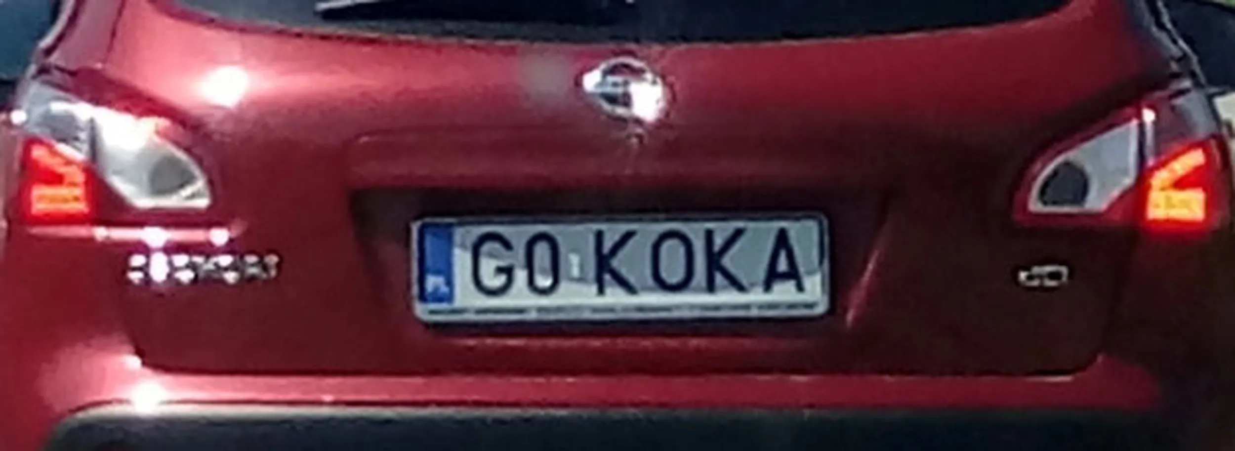 Fajny numer, blacha G0 KOKA