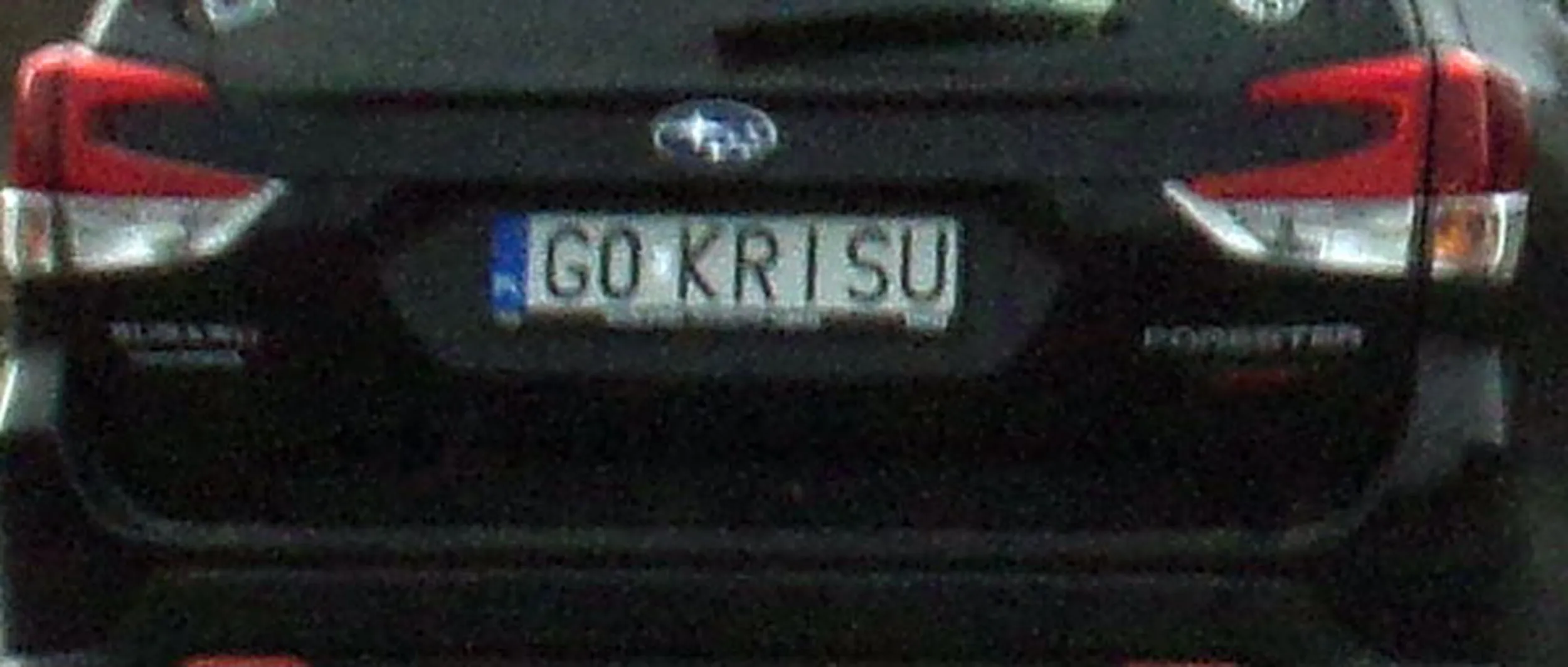 Fajny numer, blacha G0 KRISU