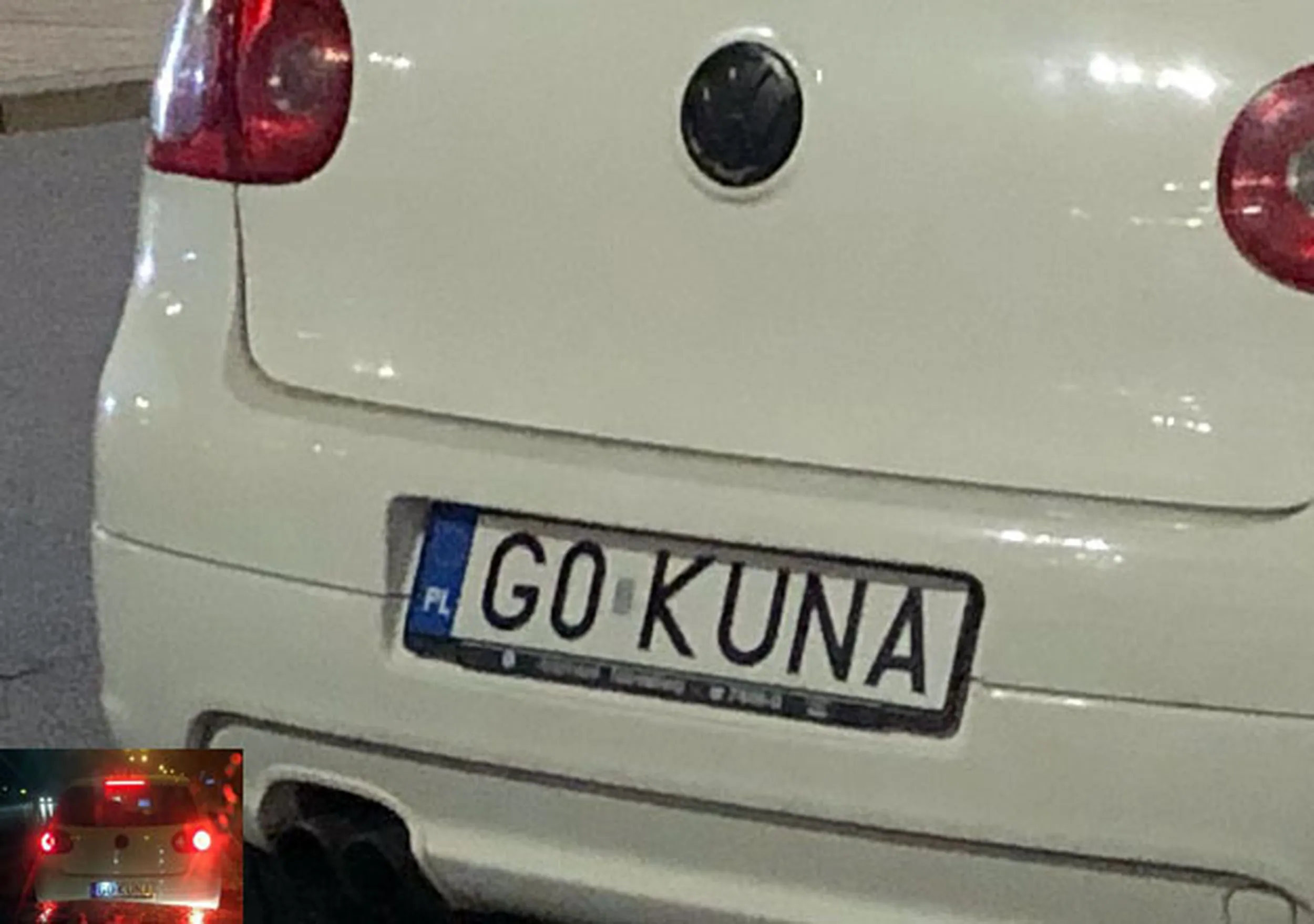 Fajny numer, blacha G0 KUNA