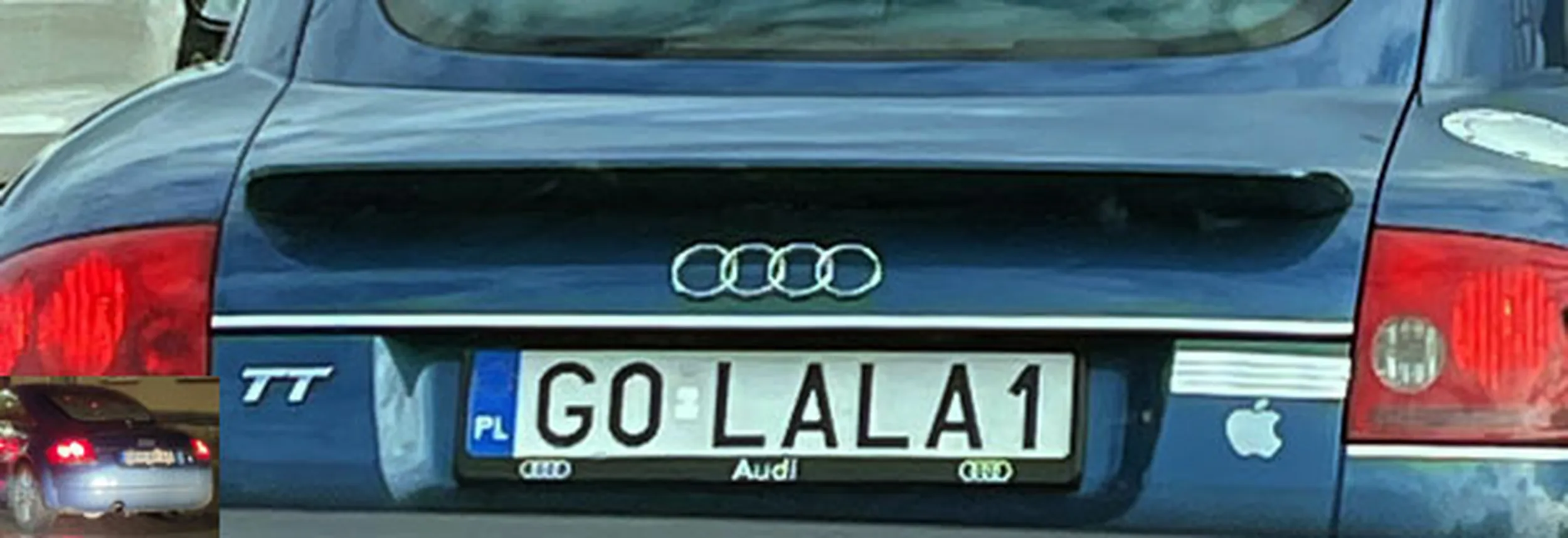 Fajny numer, blacha G0 LALA1