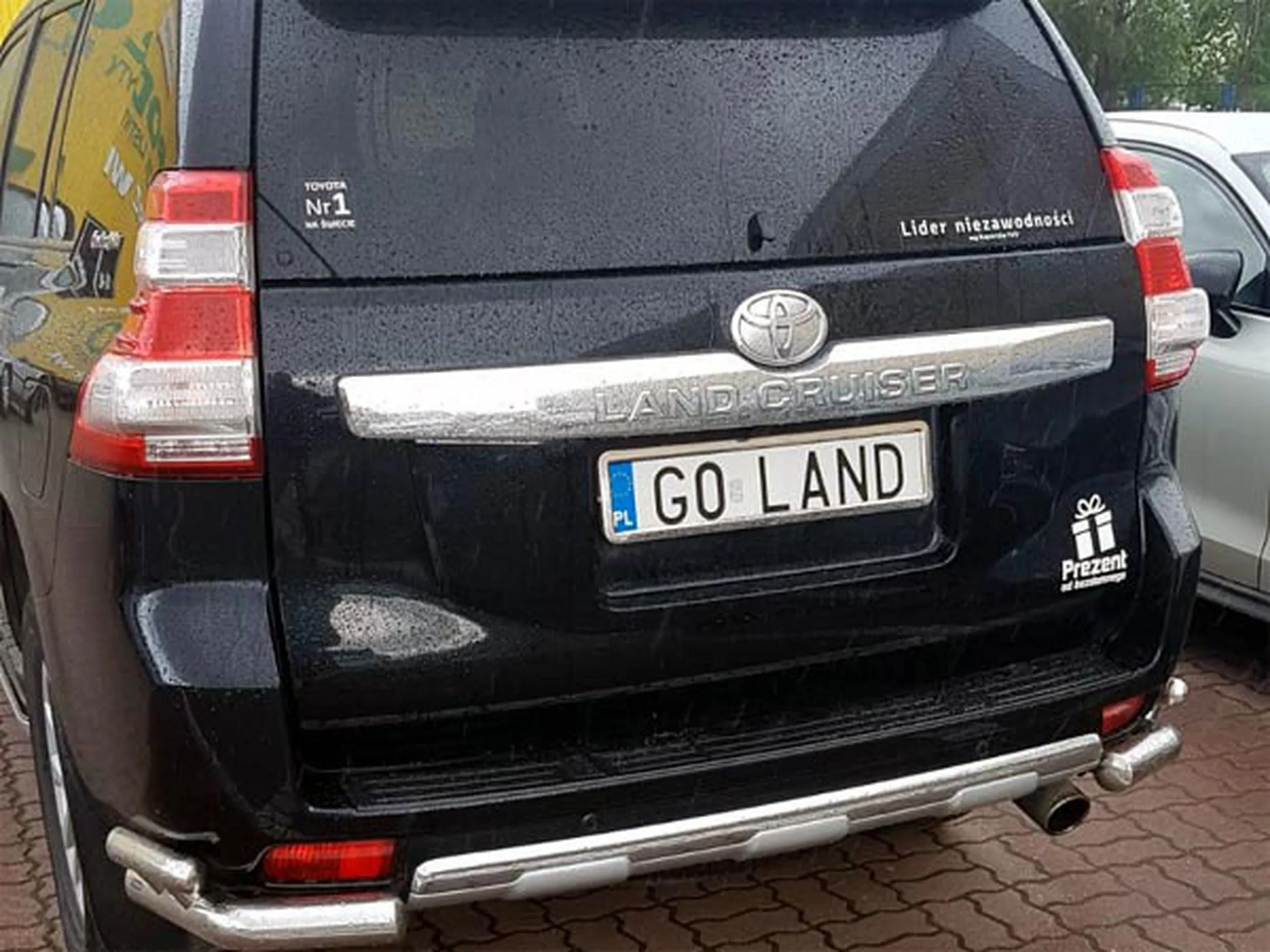 Fajny numer, blacha G0 LAND