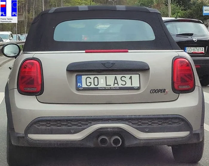 Fajny numer, blacha G0 LAS1