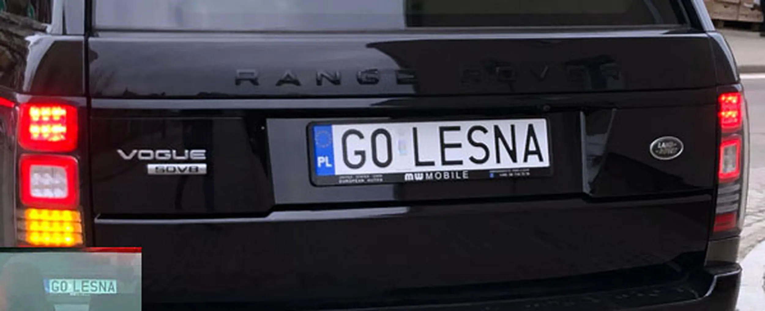 Fajny numer, blacha G0 LESNA