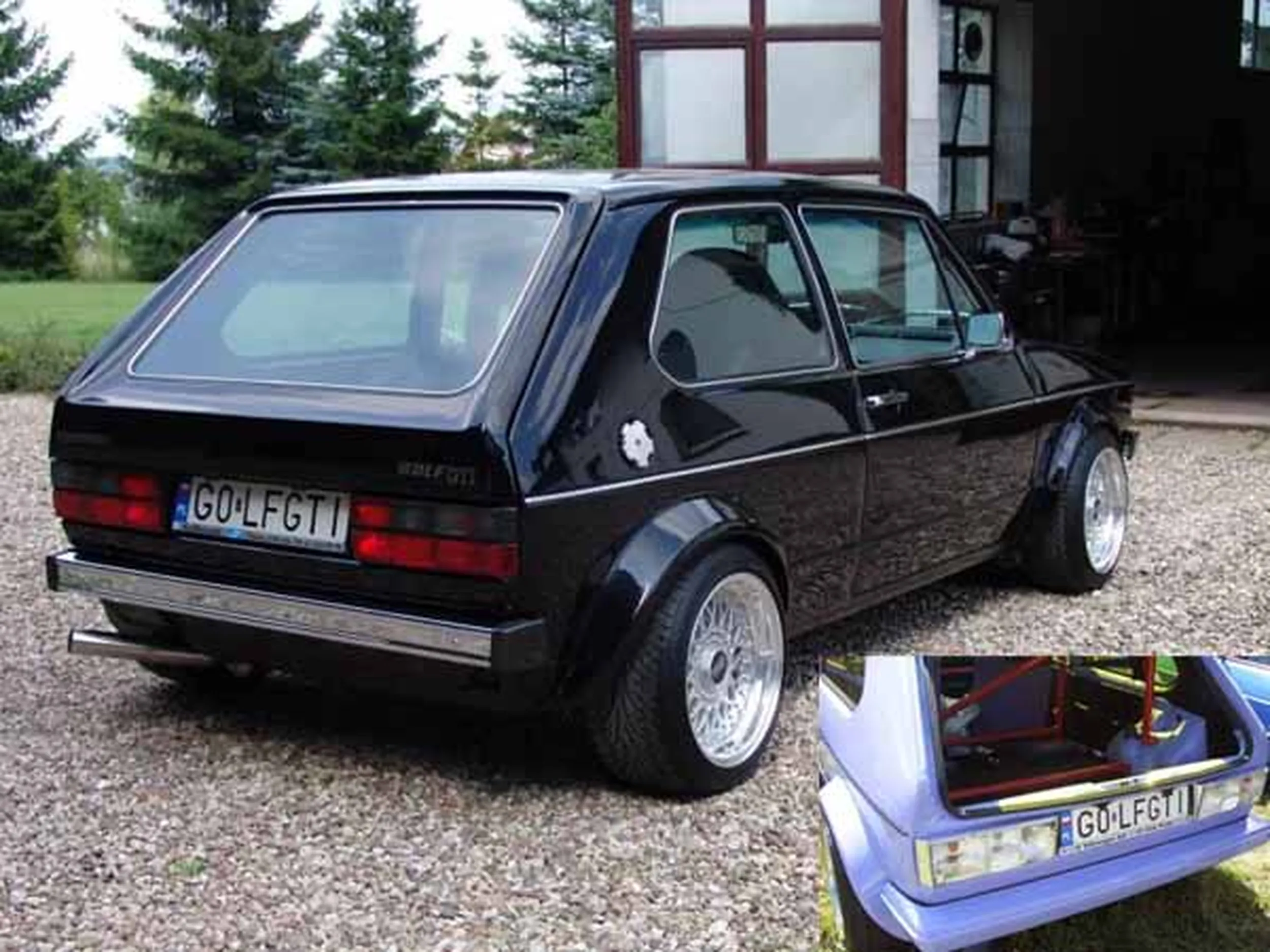 Fajny numer, blacha G0 LFGTI