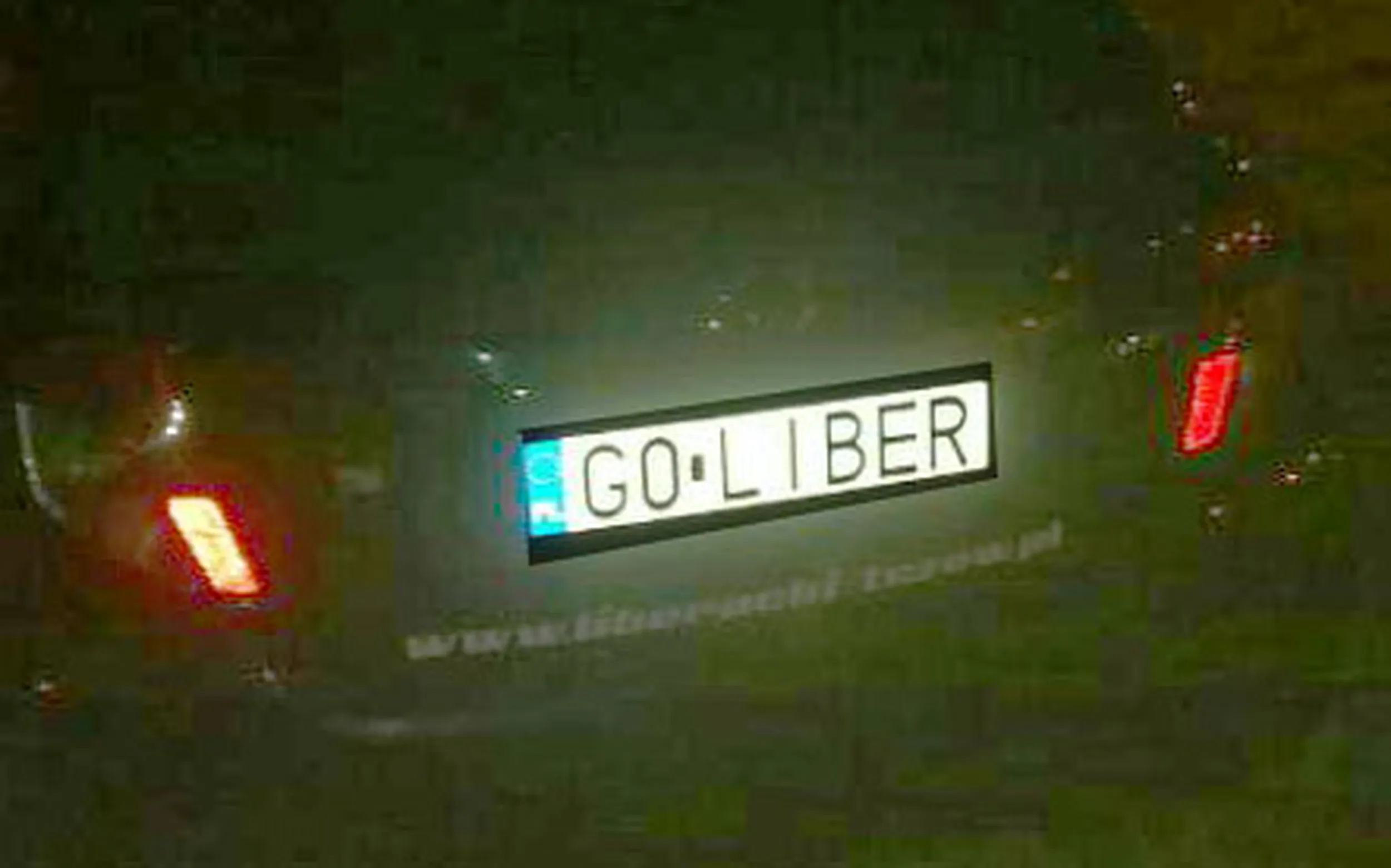 Fajny numer, blacha G0 LIBER