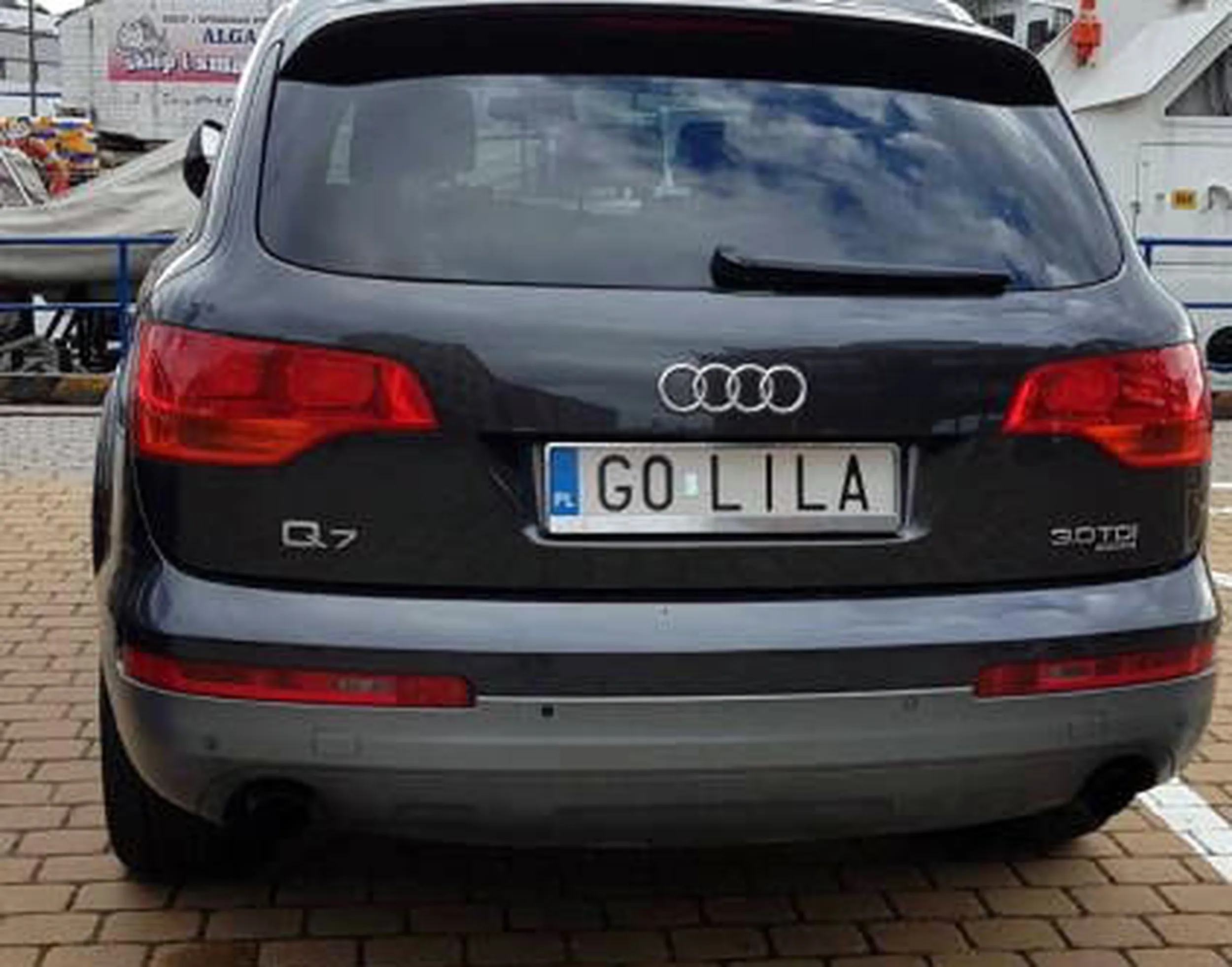 Fajny numer, blacha G0 LILA