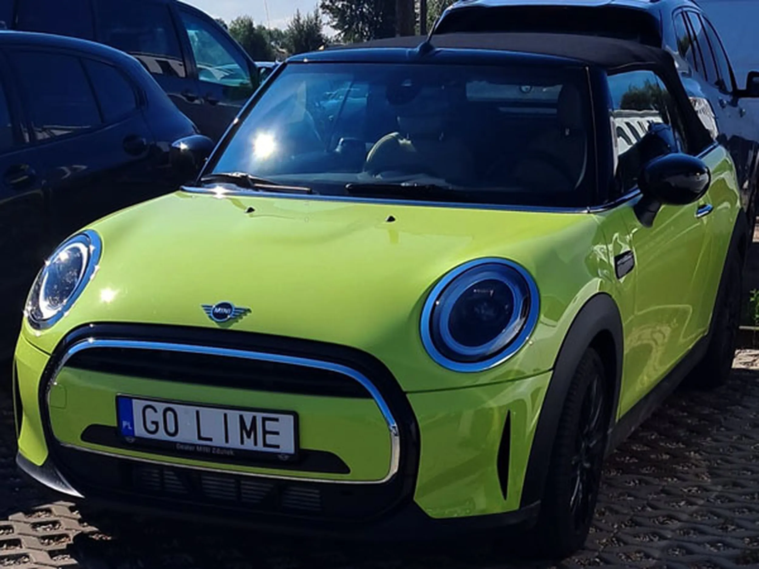 Fajny numer, blacha G0 LIME