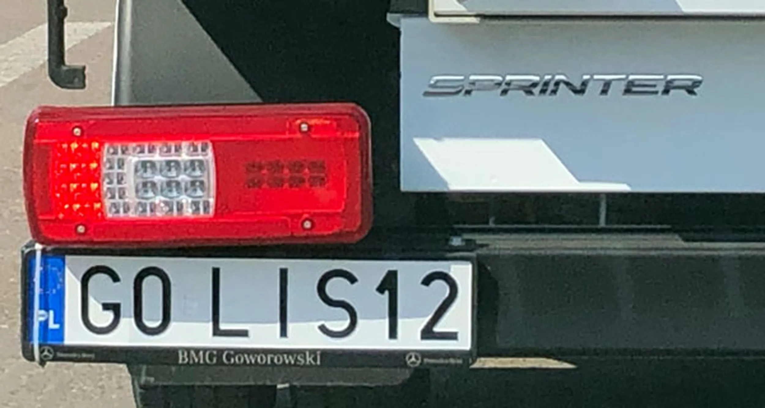 Fajny numer, blacha G0 LIS12