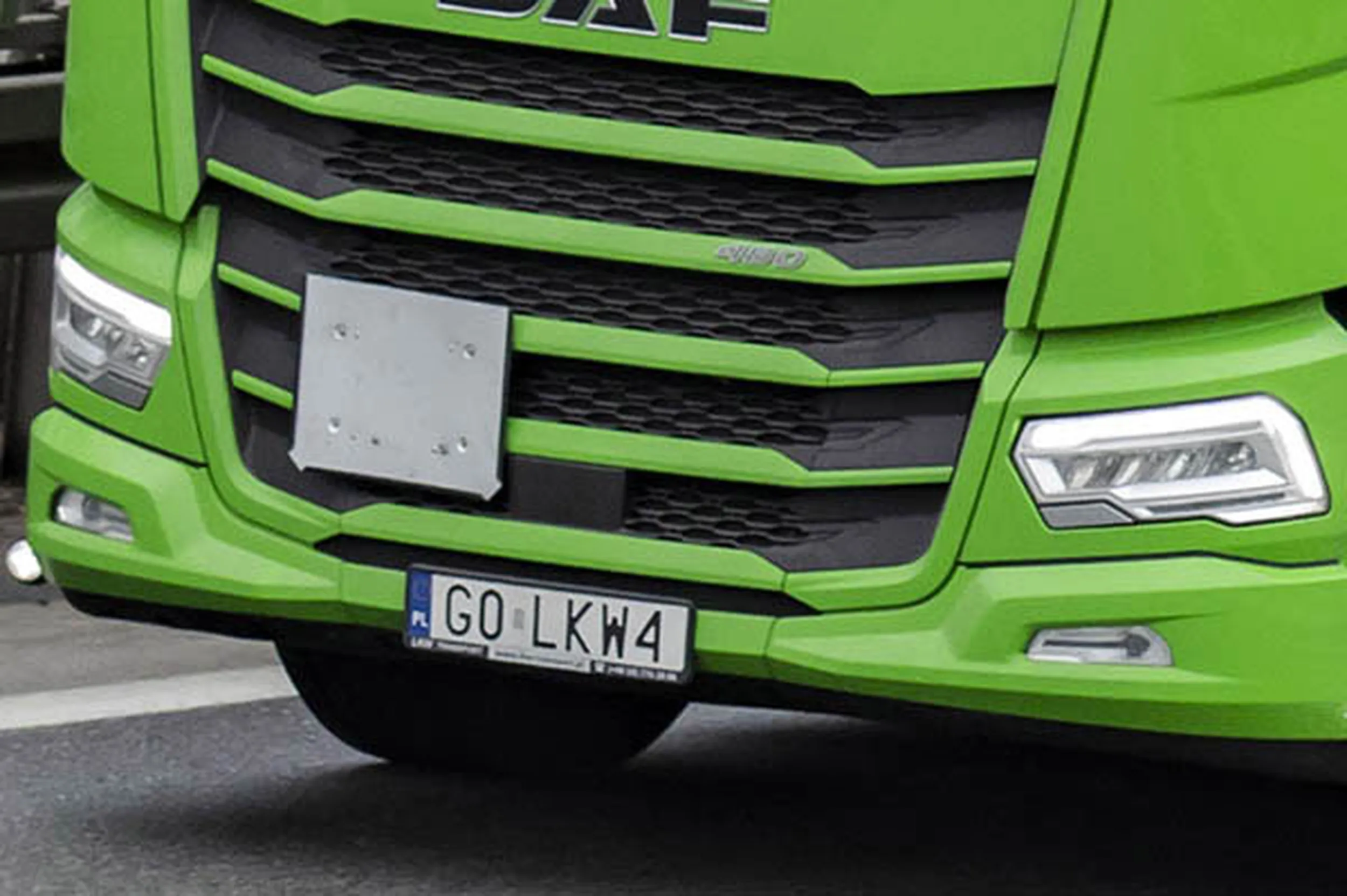 Fajny numer, blacha G0 LKW4