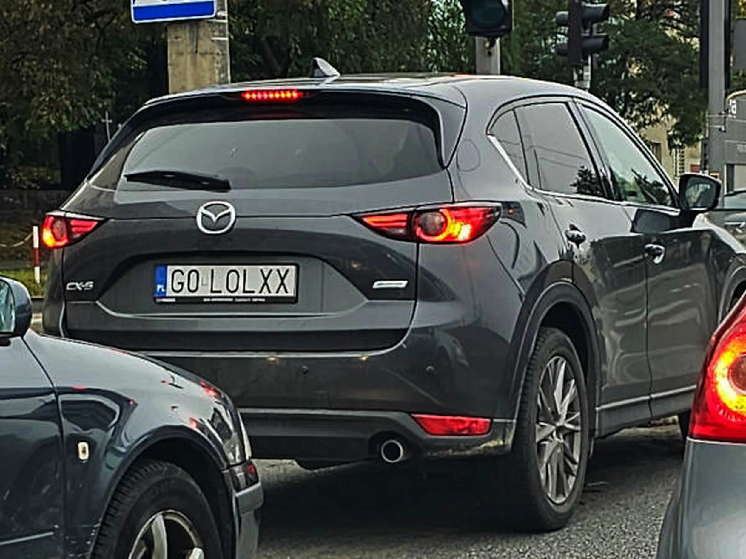 Fajny numer, blacha G0 LOLXX