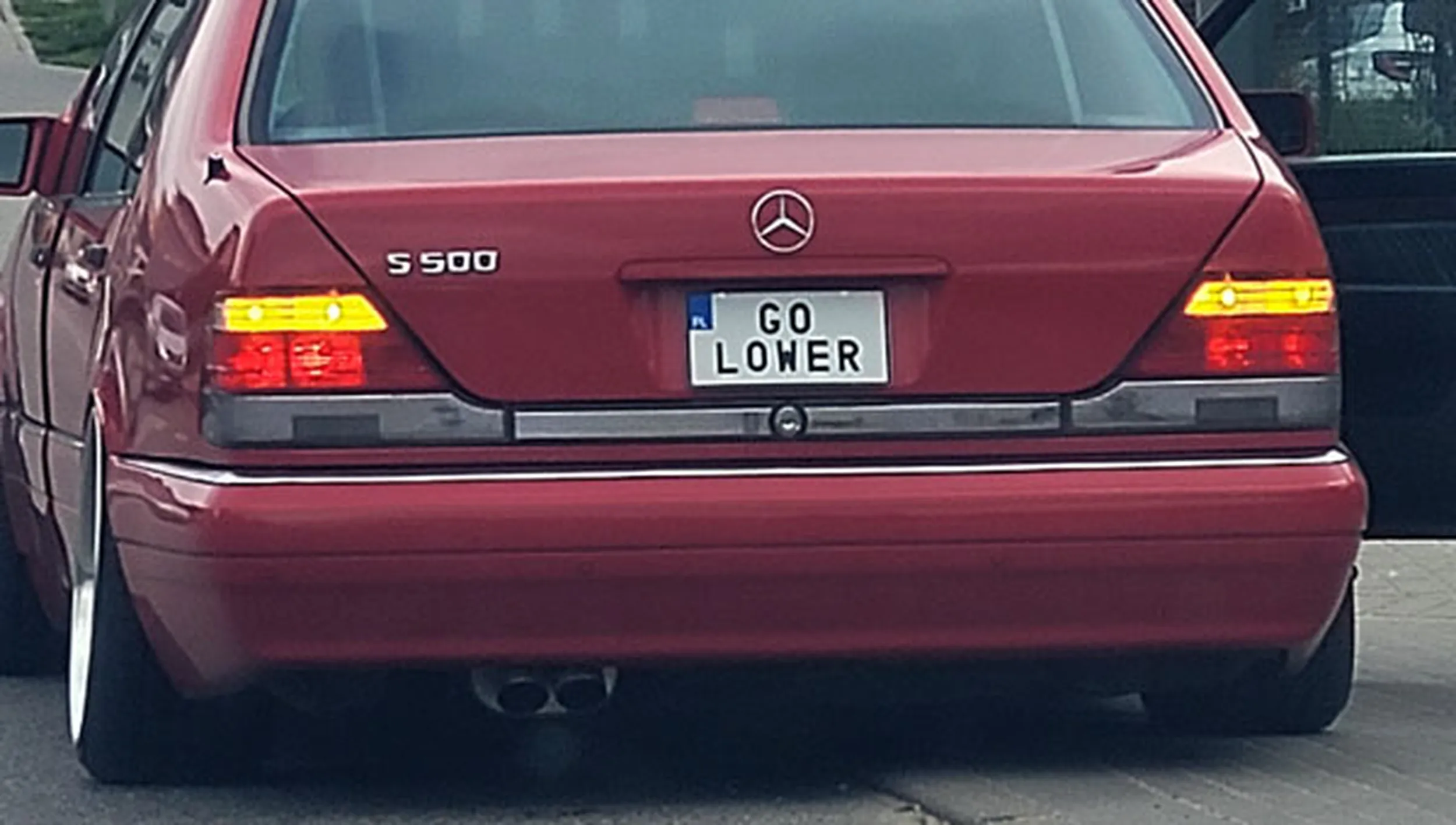 Fajny numer, blacha G0 LOWER