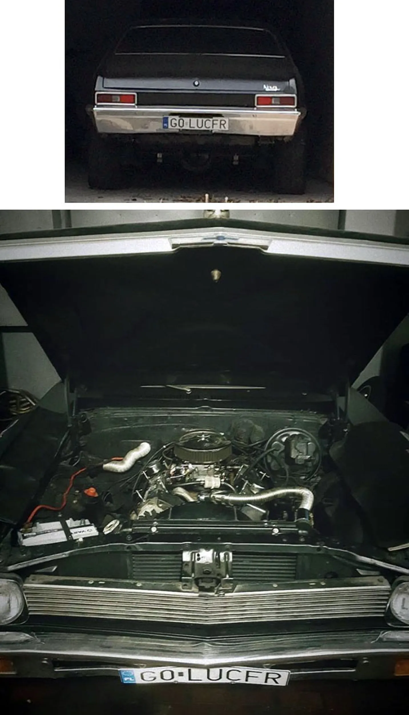 Fajny numer, blacha G0 LUCFR