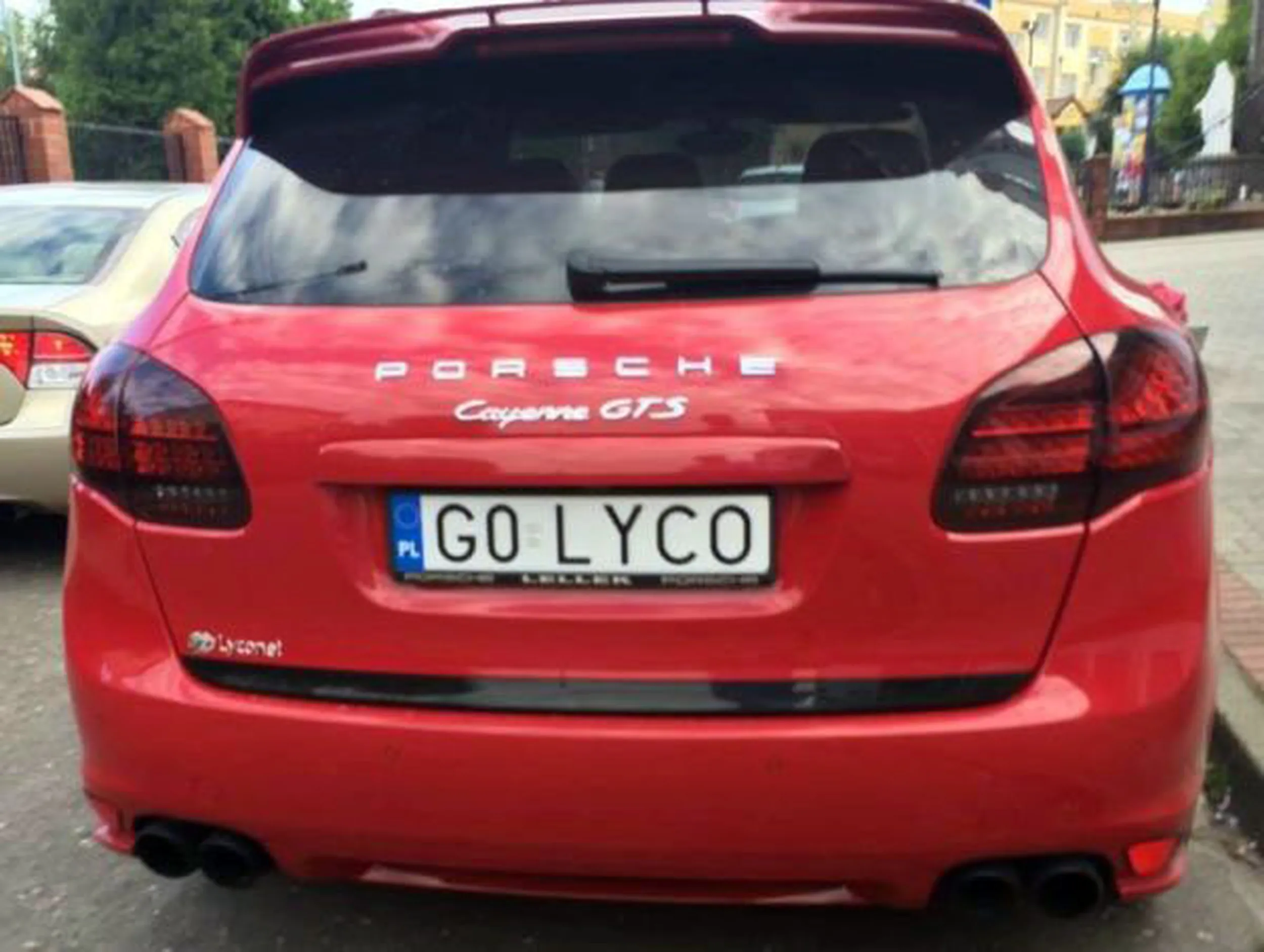 Fajny numer, blacha G0 LYCO