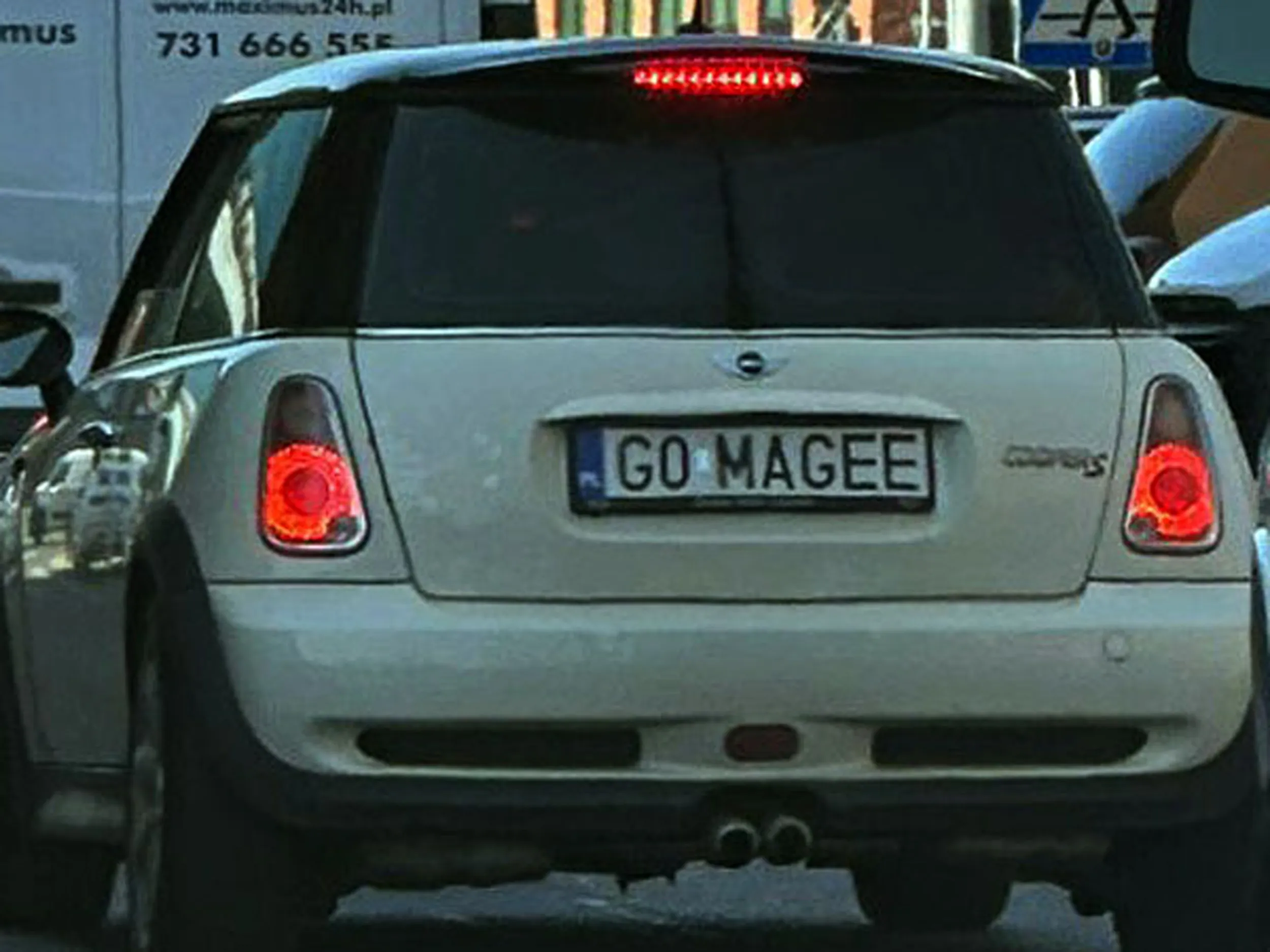 Fajny numer, blacha G0 MAGEE