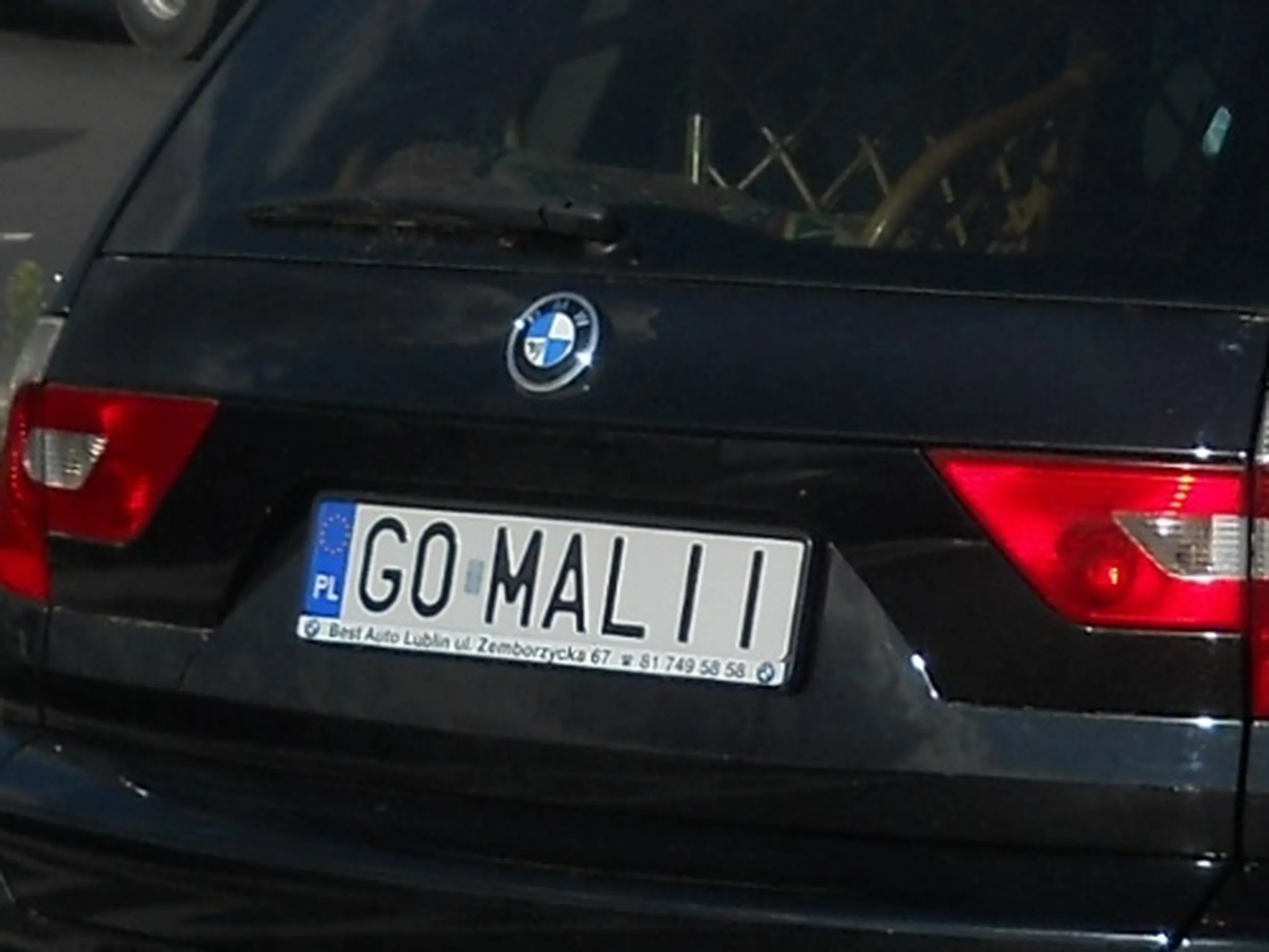 Fajny numer, blacha G0 MALII