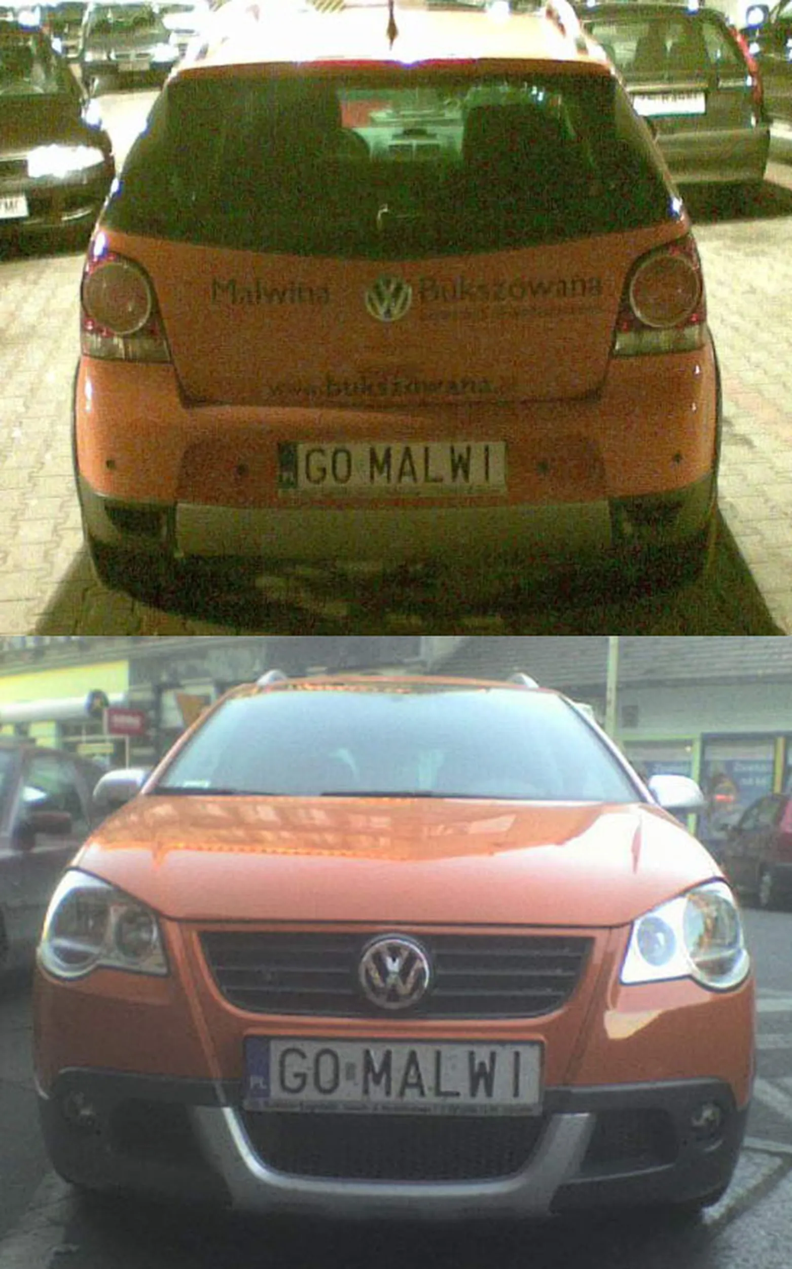 Fajny numer, blacha G0 MALWI