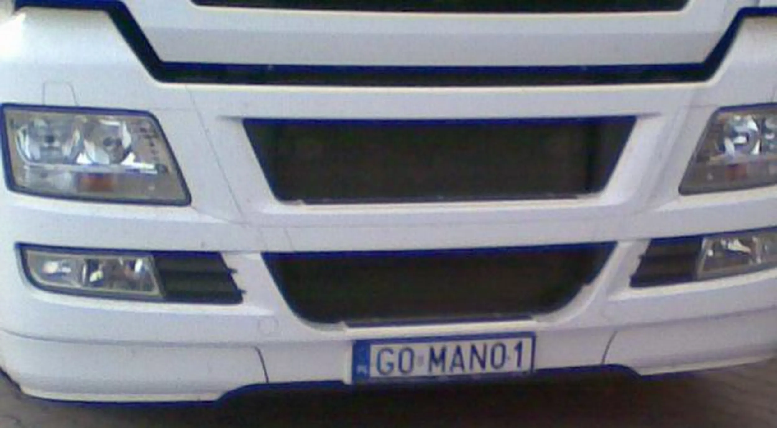 Fajny numer, blacha G0 MAN01