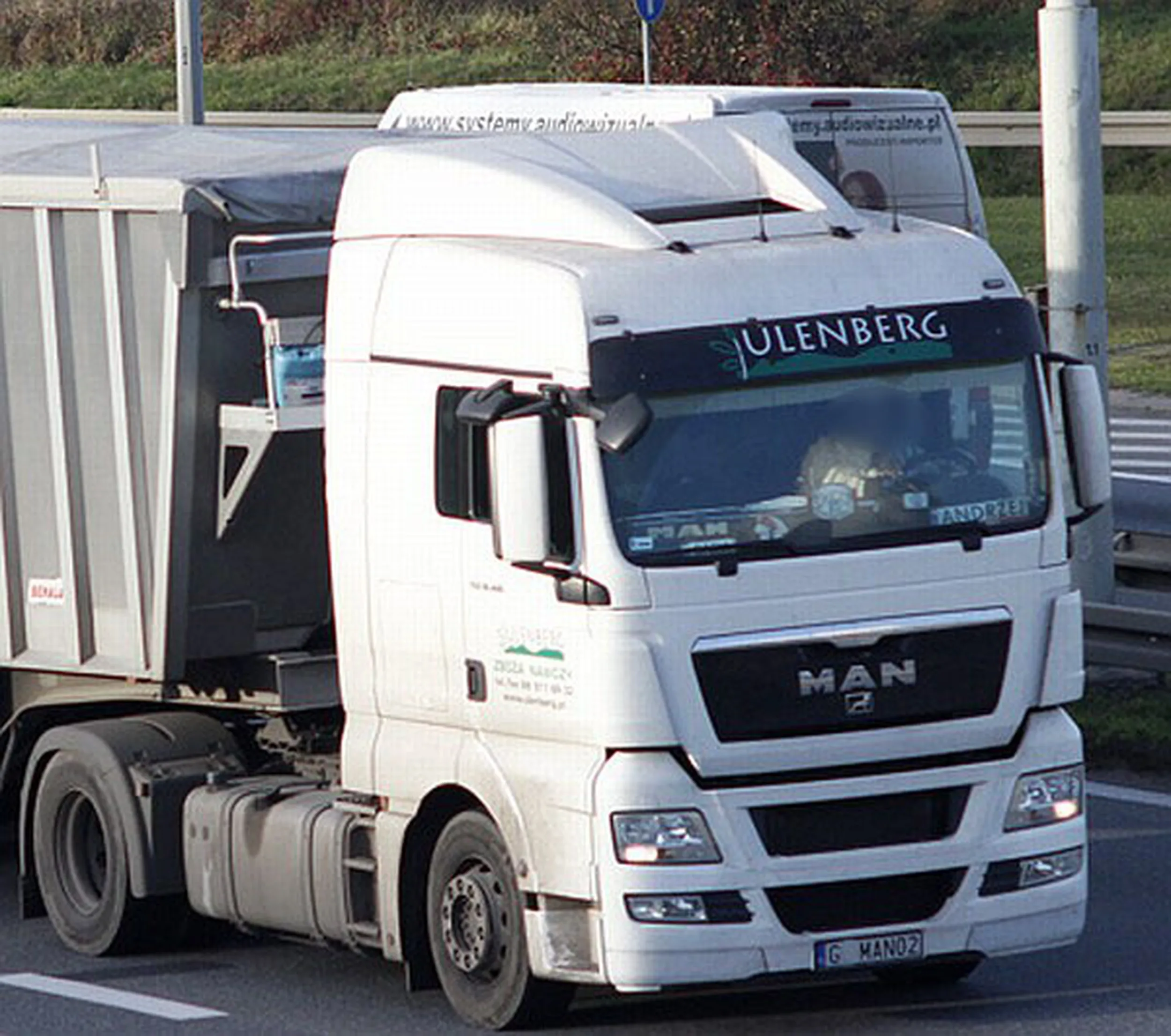 Fajny numer, blacha G0 MAN02