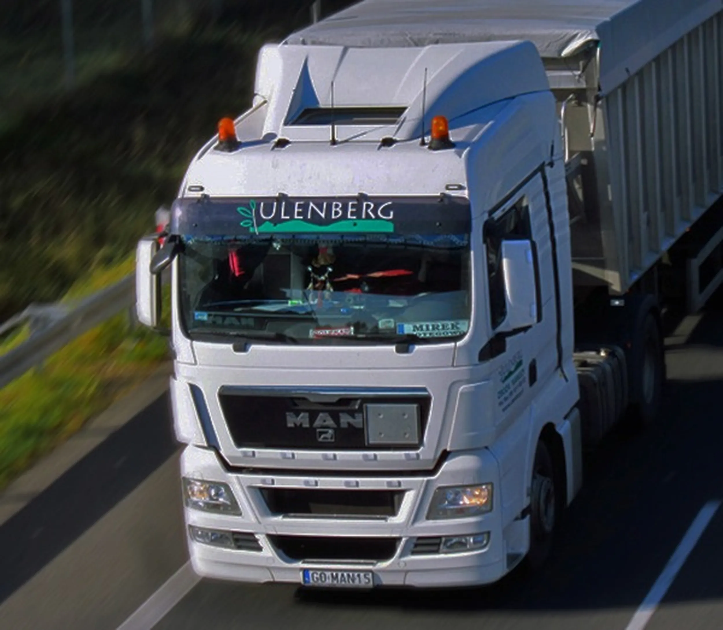 Fajny numer, blacha G0 MAN15