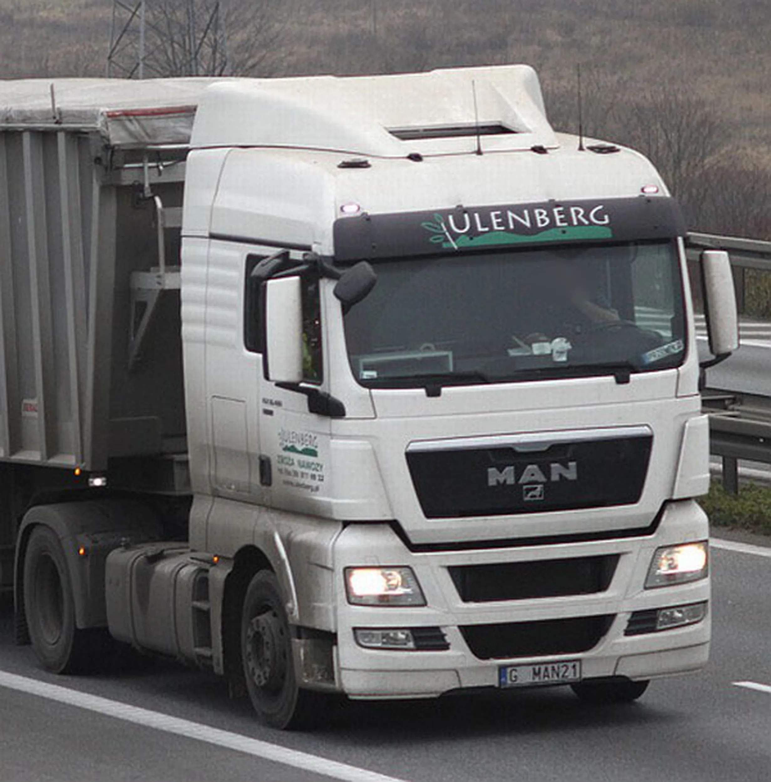 Fajny numer, blacha G0 MAN21