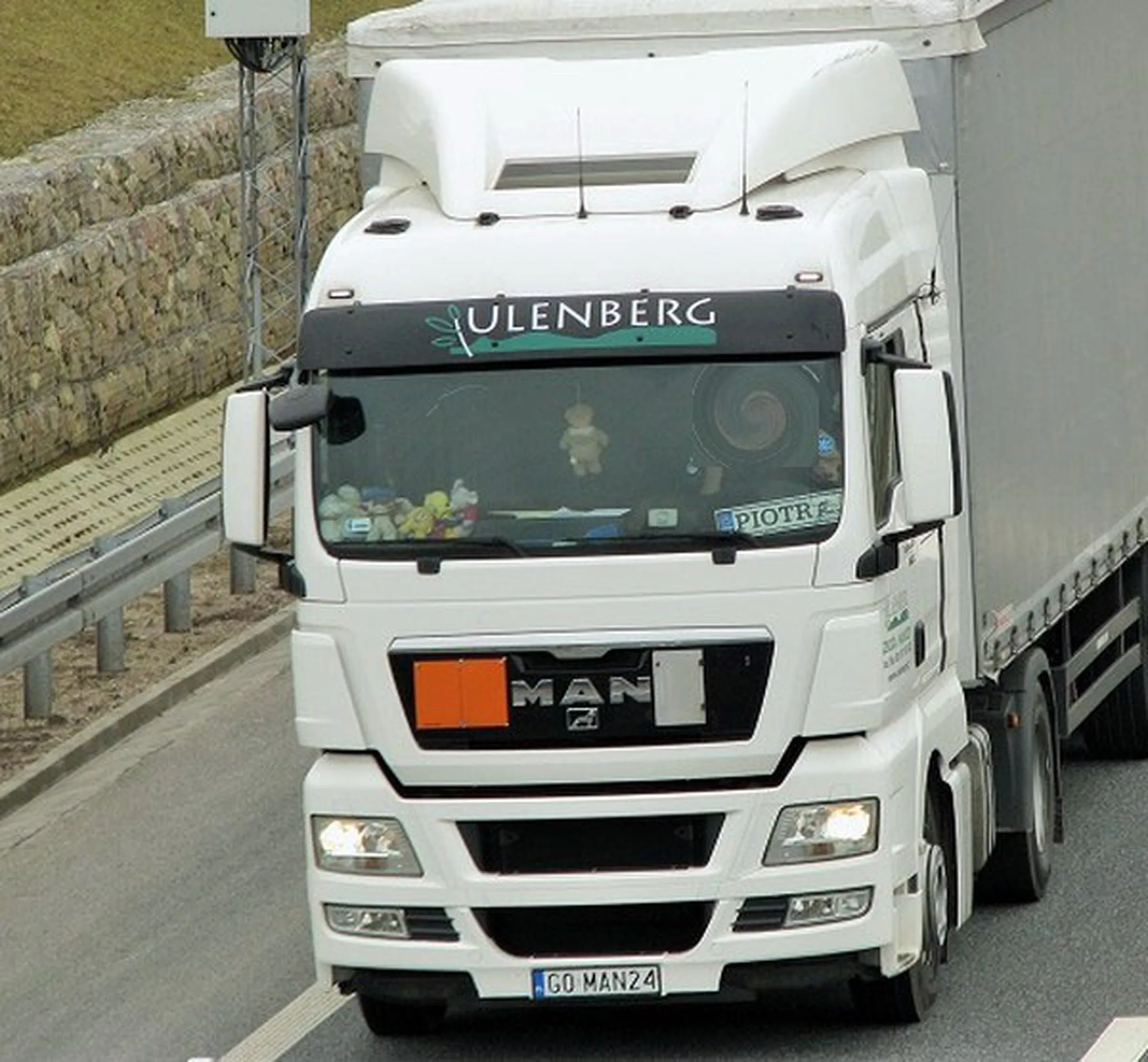 Fajny numer, blacha G0 MAN24