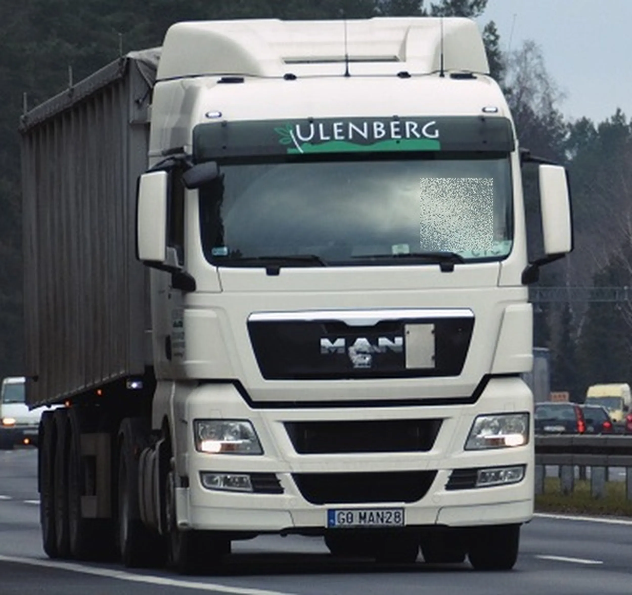 Fajny numer, blacha G0 MAN28