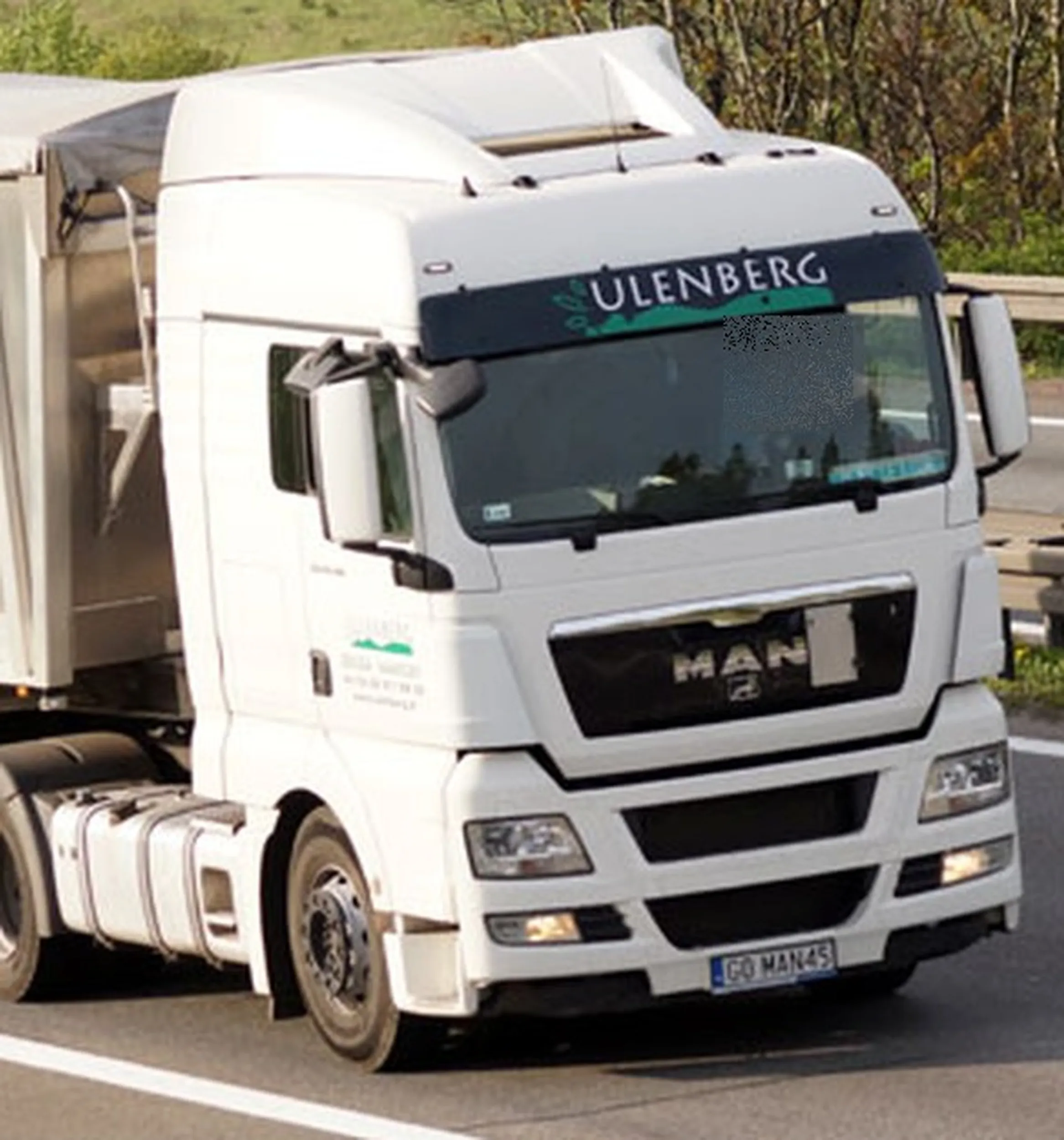 Fajny numer, blacha G0 MAN45