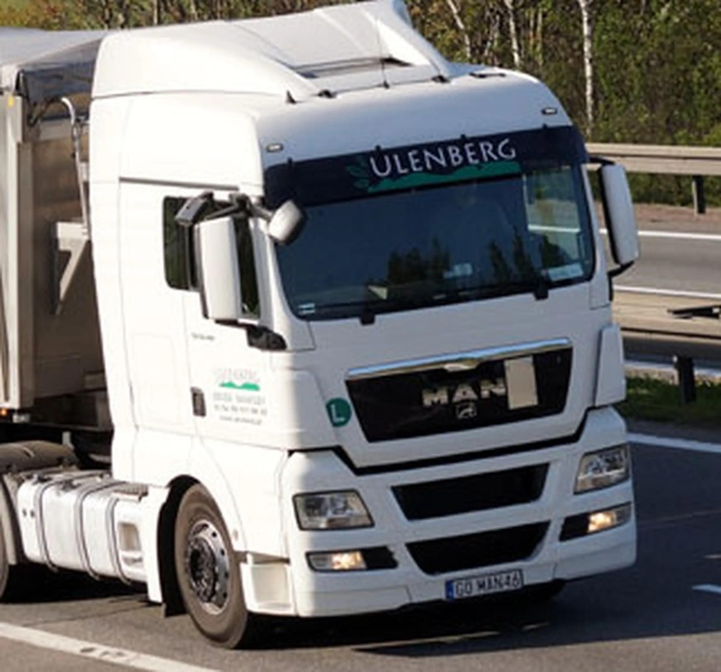 Fajny numer, blacha G0 MAN46