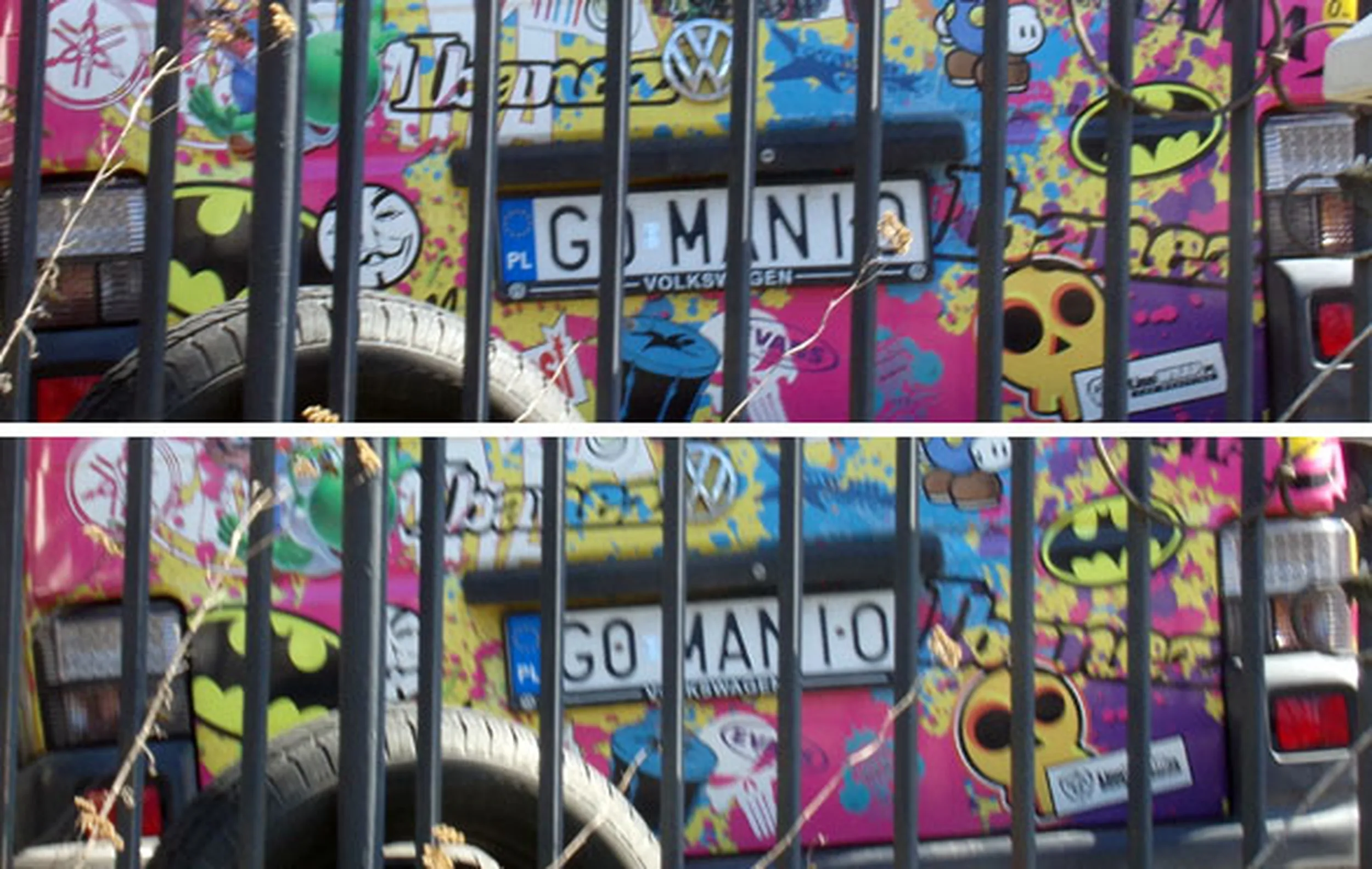 Fajny numer, blacha G0 MANIO